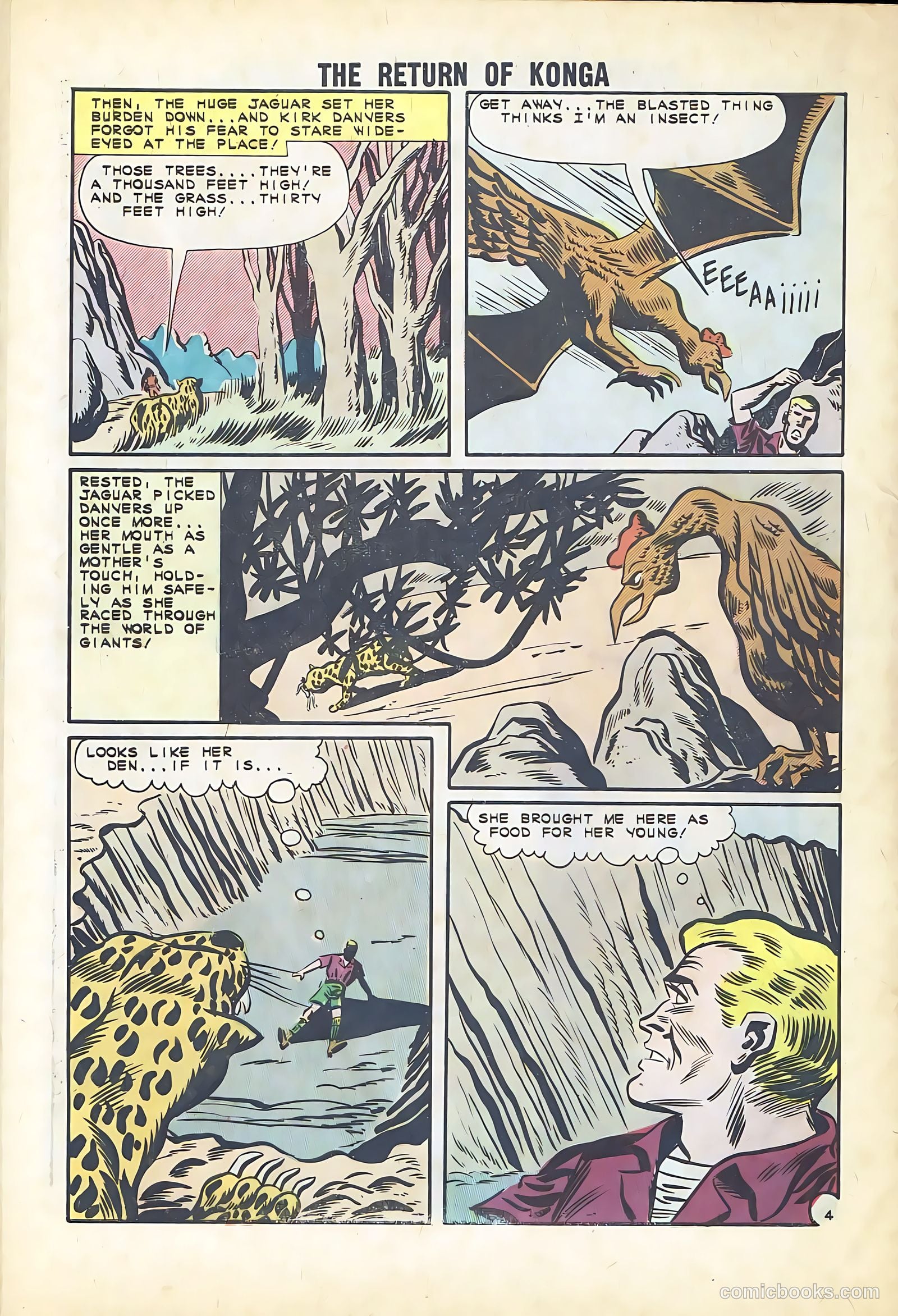 The Return of Konga #1 (1962) — page 32 of 36