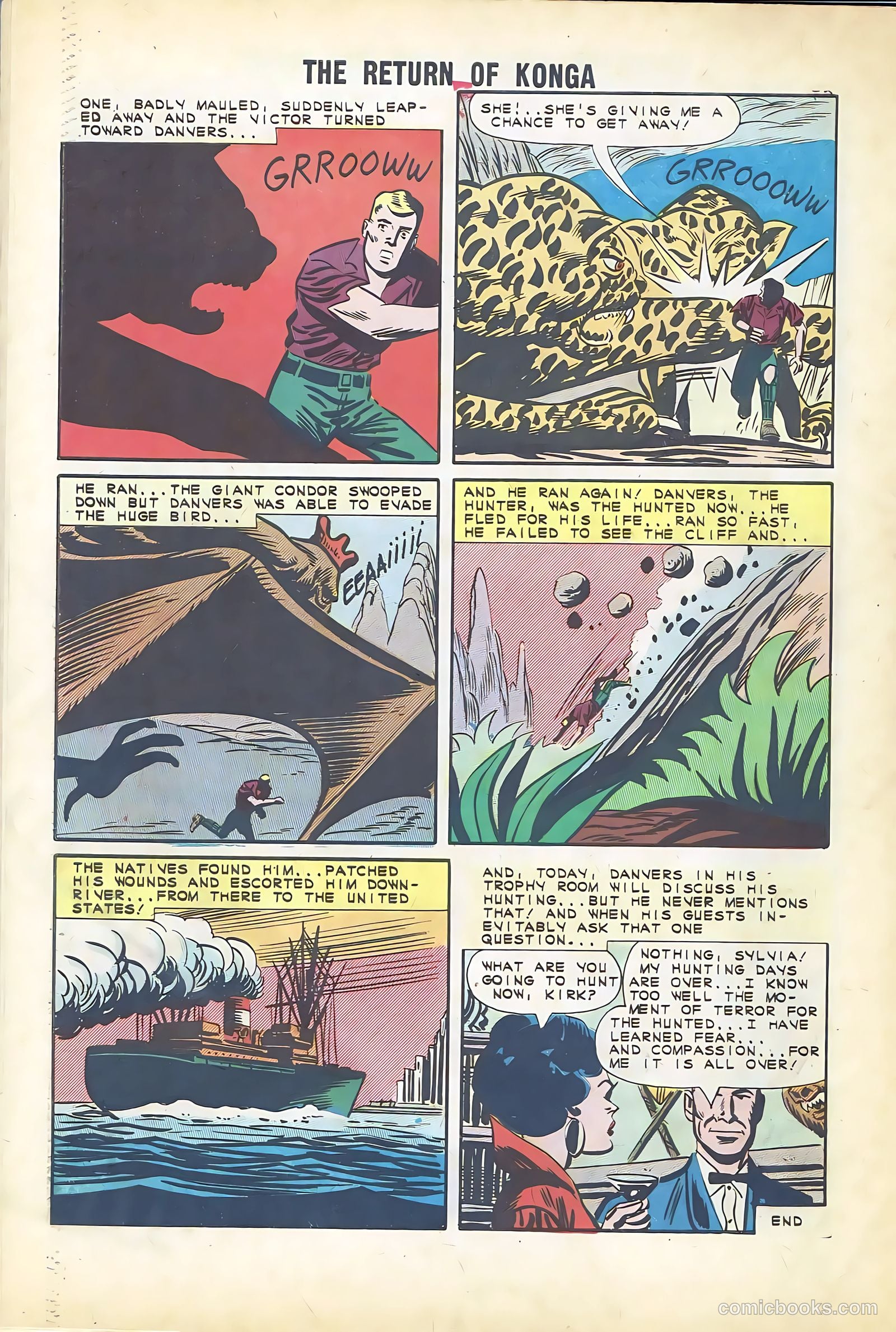 The Return of Konga #1 (1962) — page 34 of 36