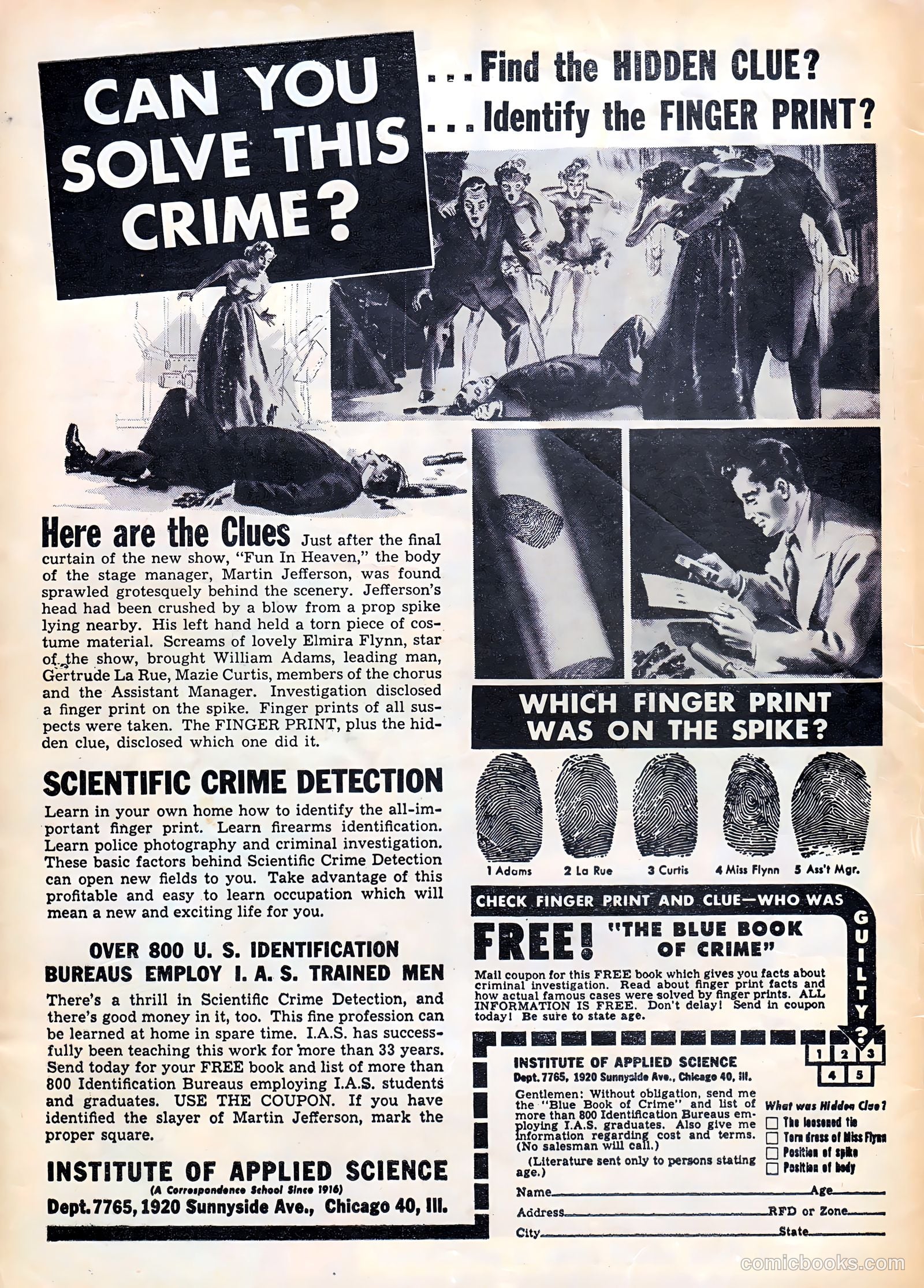 Crime Detective Comics v2 #2 — page 2 of 52