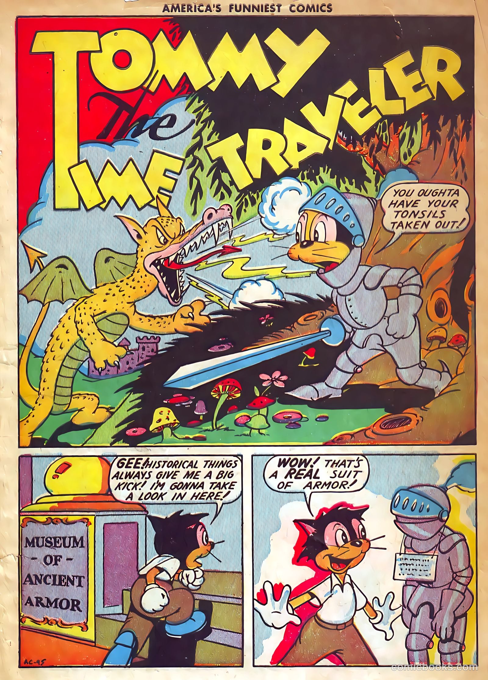America's Funniest Comics #1 (1944) — page 3 of 80