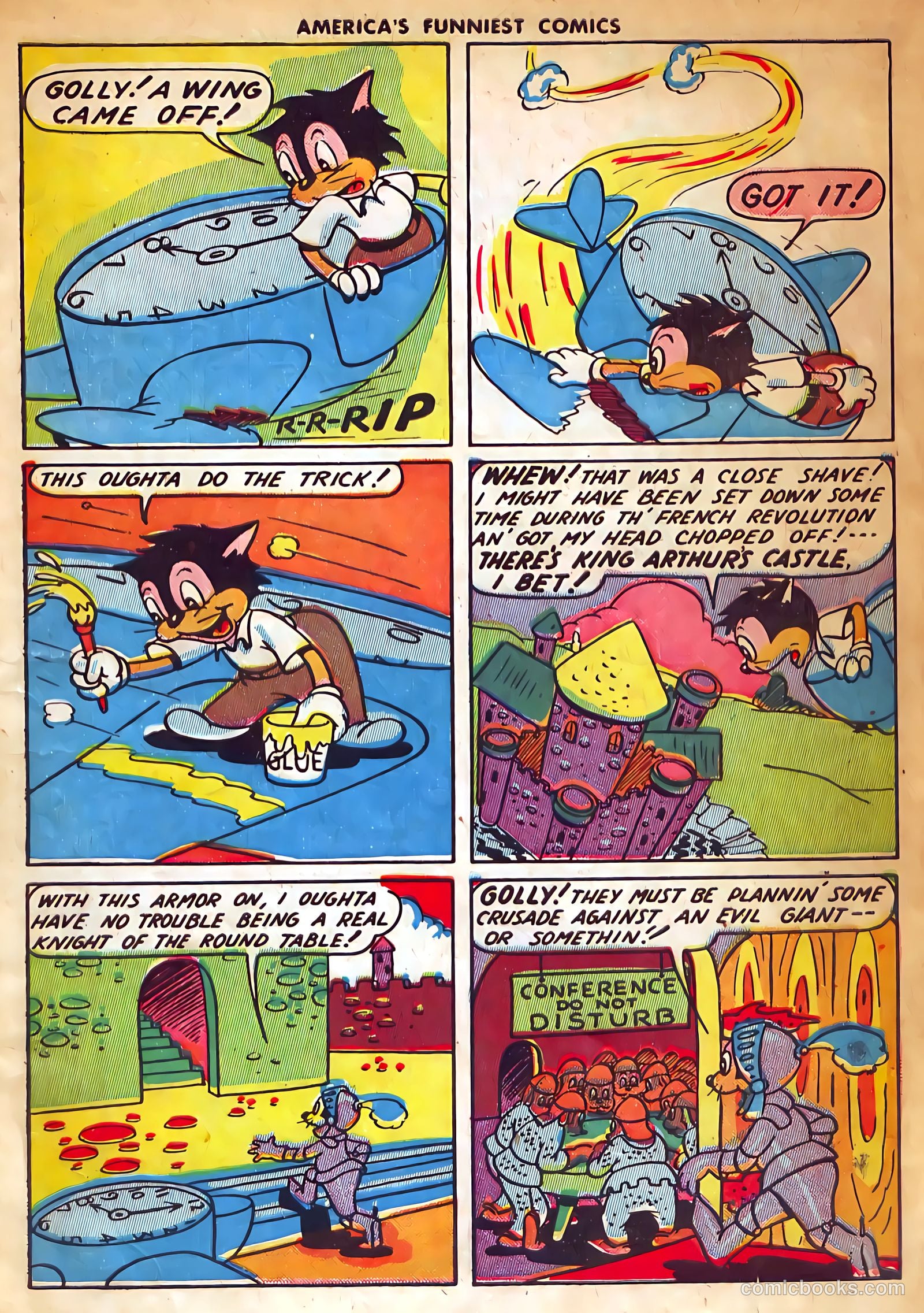 America's Funniest Comics #1 (1944) — page 5 of 80