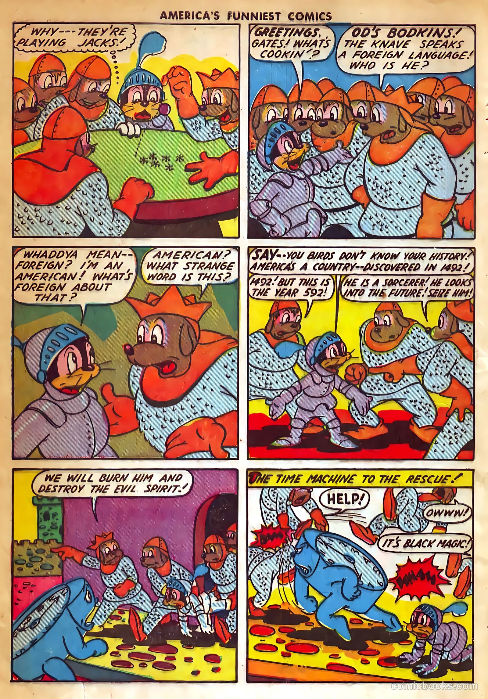 America's Funniest Comics #1 (1944) — page 6 of 80