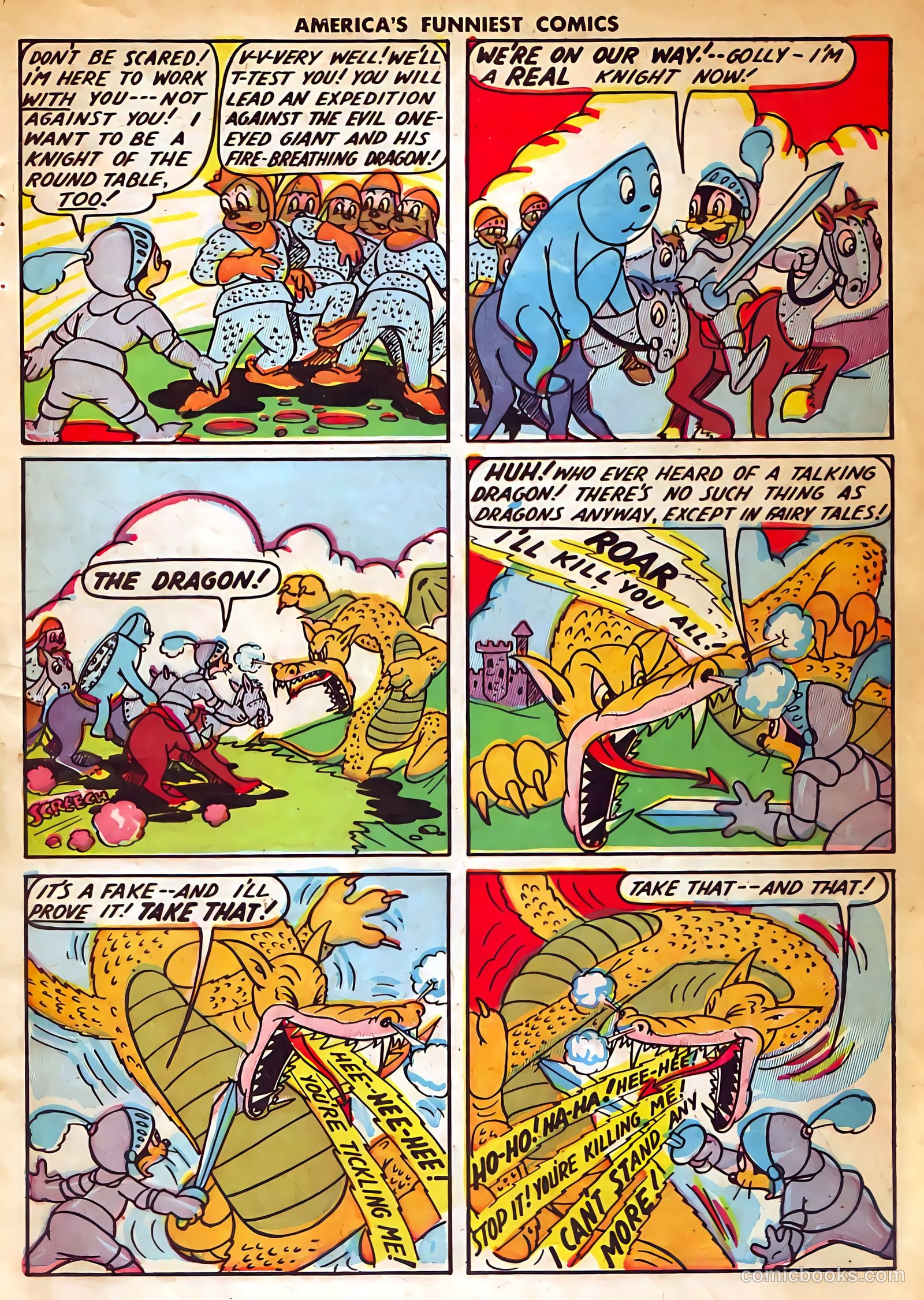America's Funniest Comics #1 (1944) — page 7 of 80
