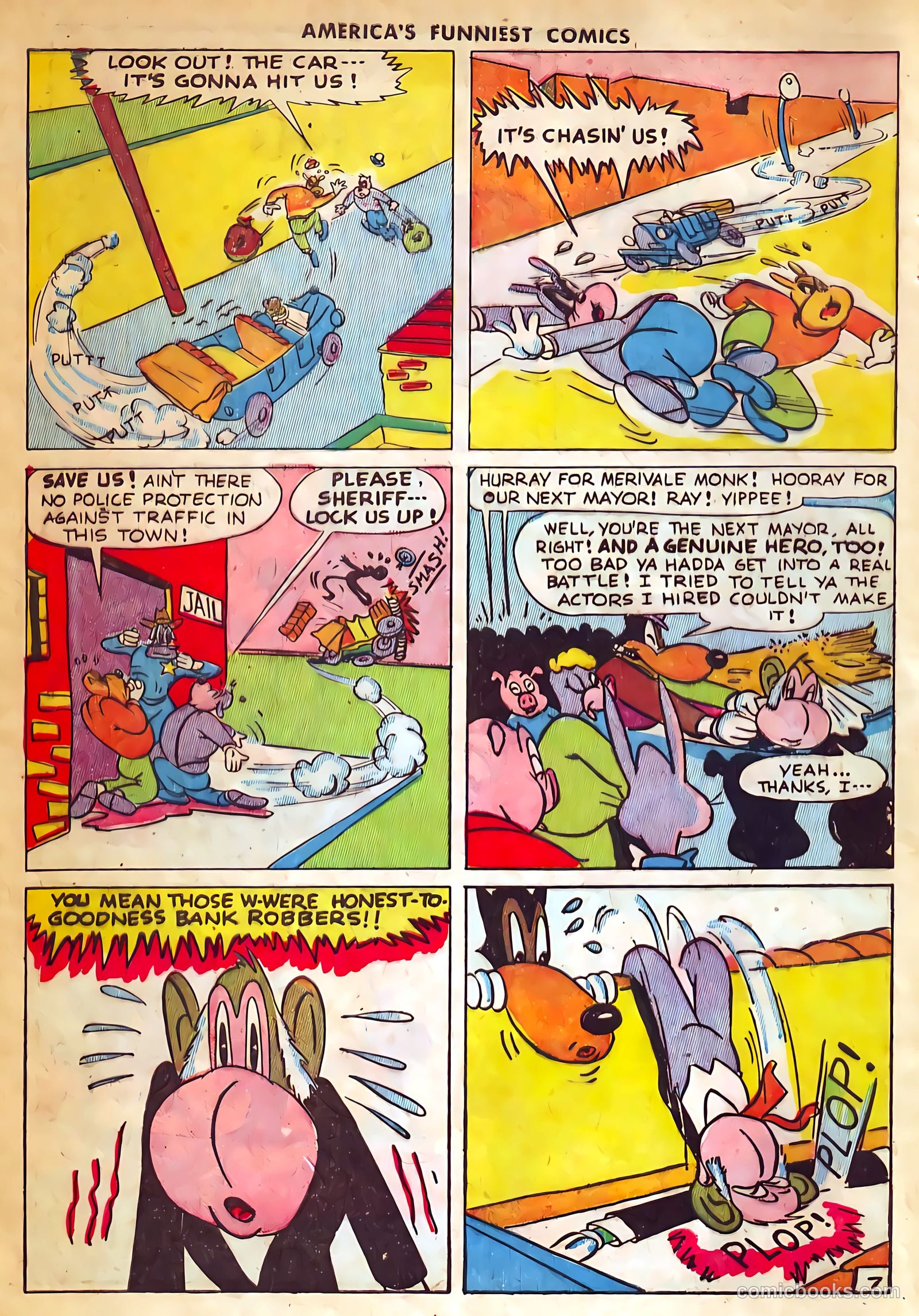 America's Funniest Comics #1 (1944) — page 16 of 80