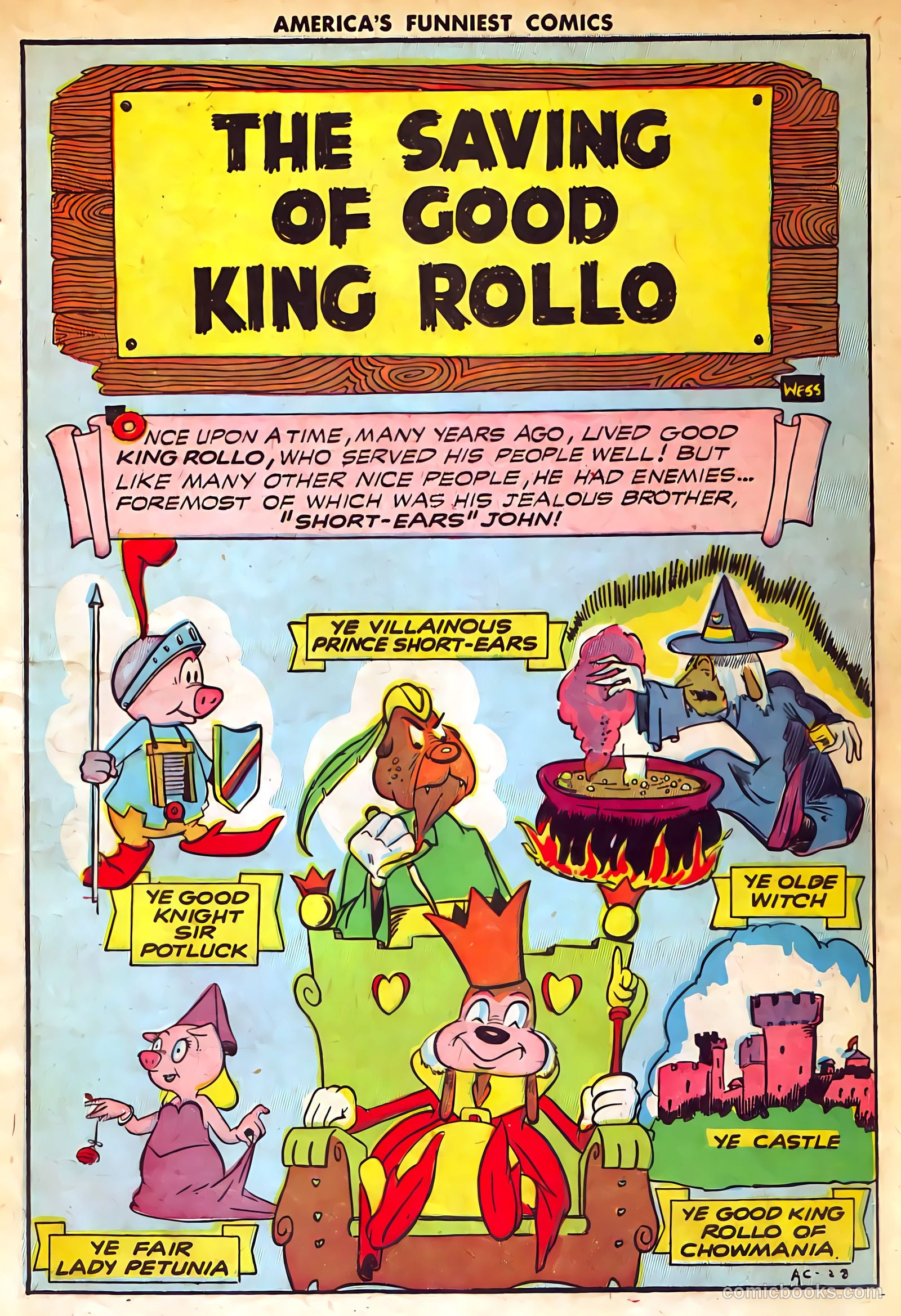 America's Funniest Comics #1 (1944) — page 17 of 80