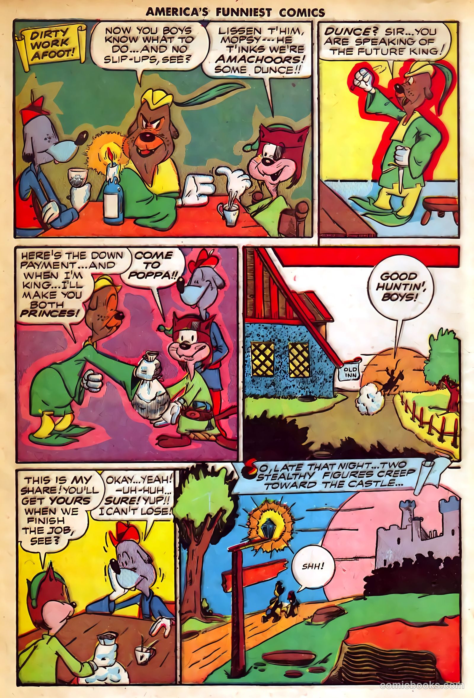 America's Funniest Comics #1 (1944) — page 18 of 80