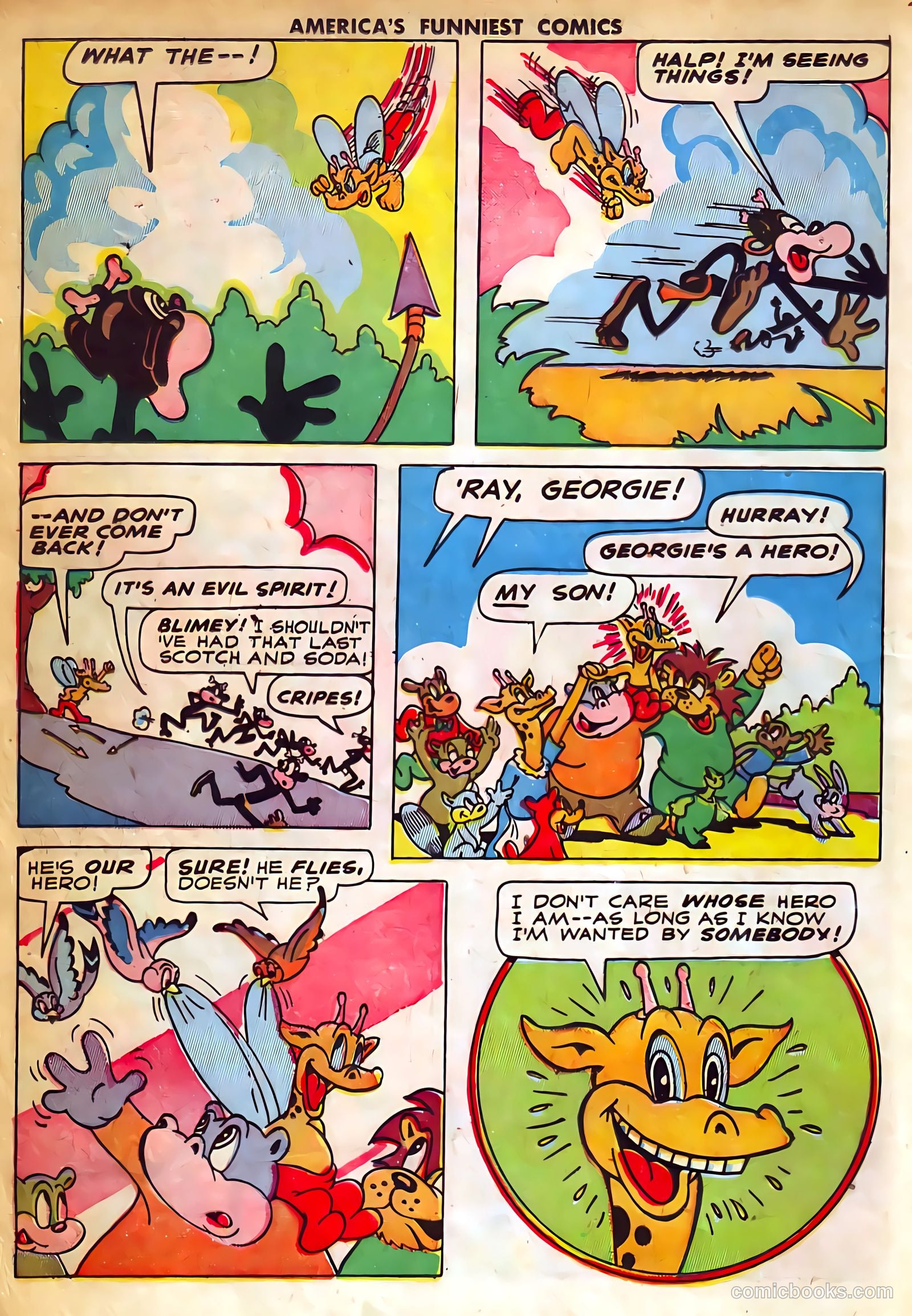 America's Funniest Comics #1 (1944) — page 32 of 80