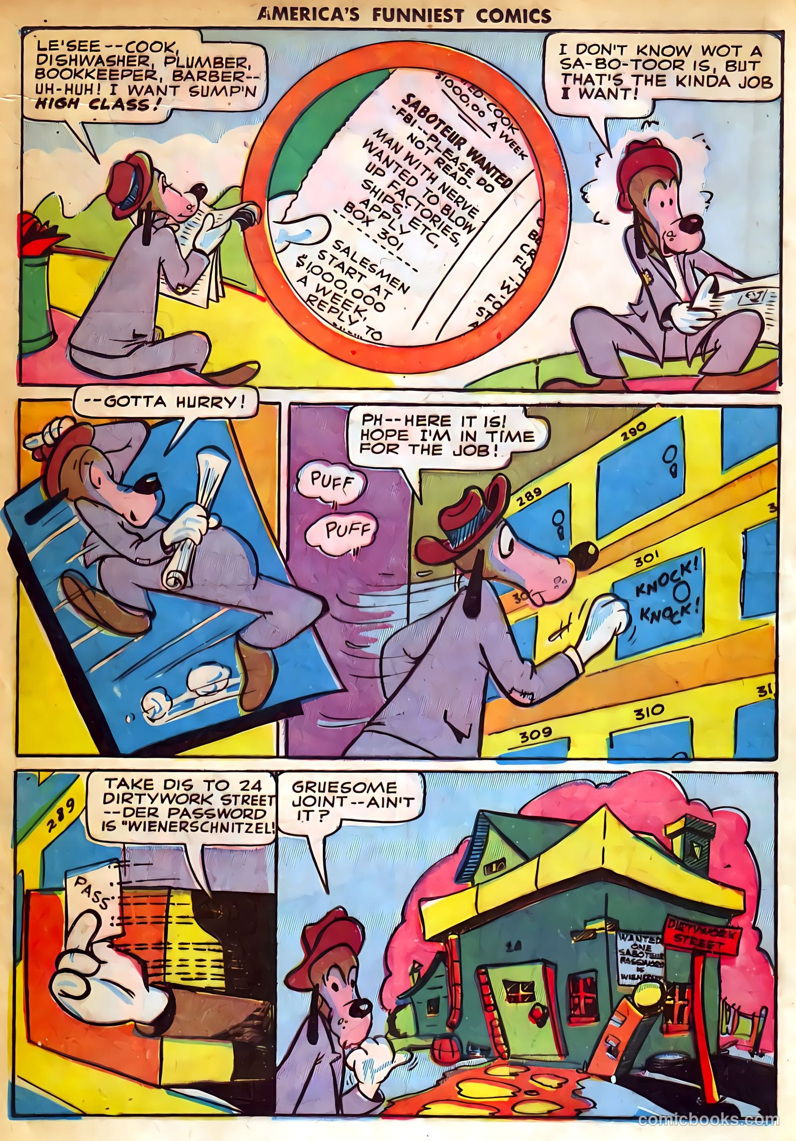 America's Funniest Comics #1 (1944) — page 34 of 80
