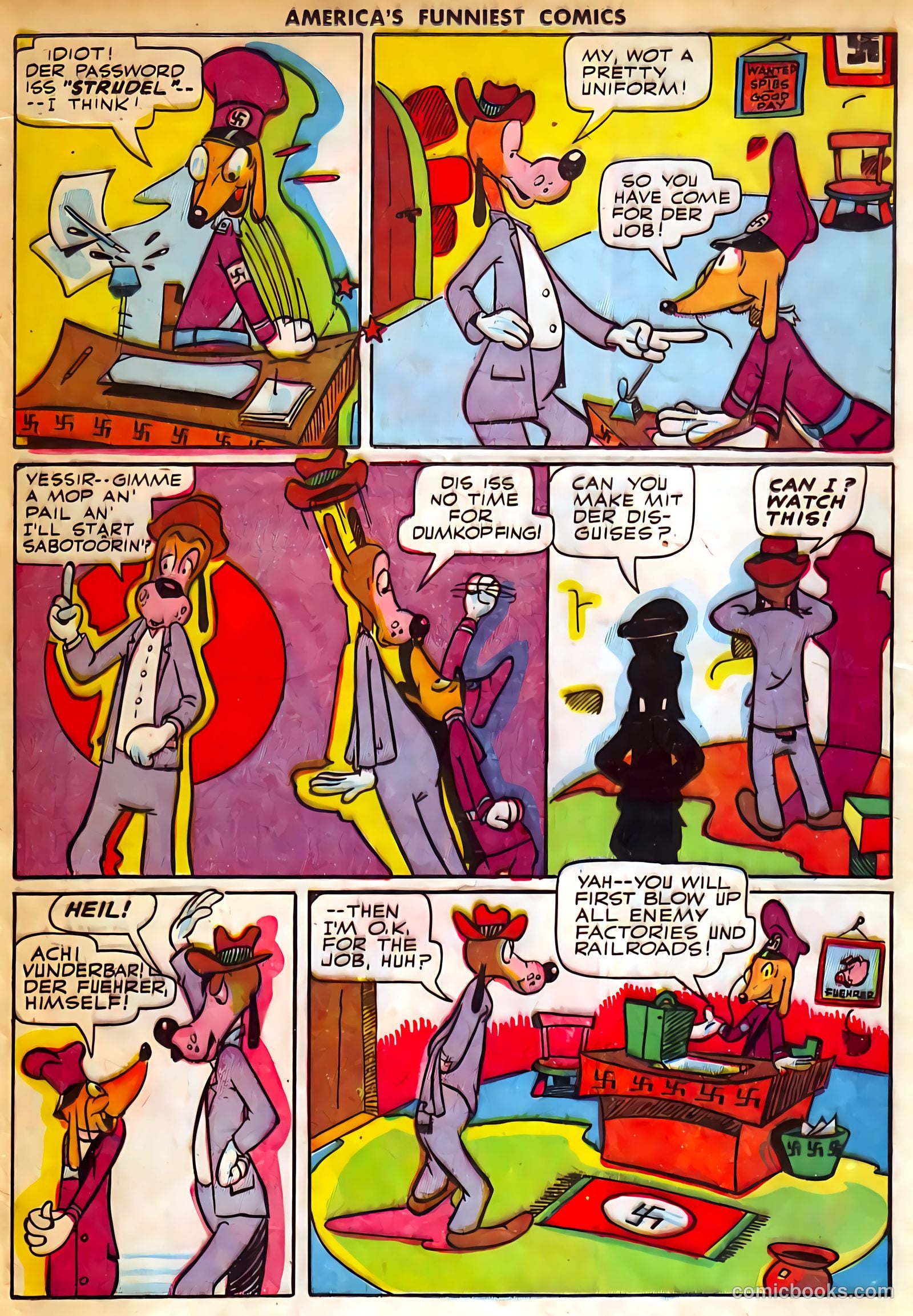 America's Funniest Comics #1 (1944) — page 36 of 80