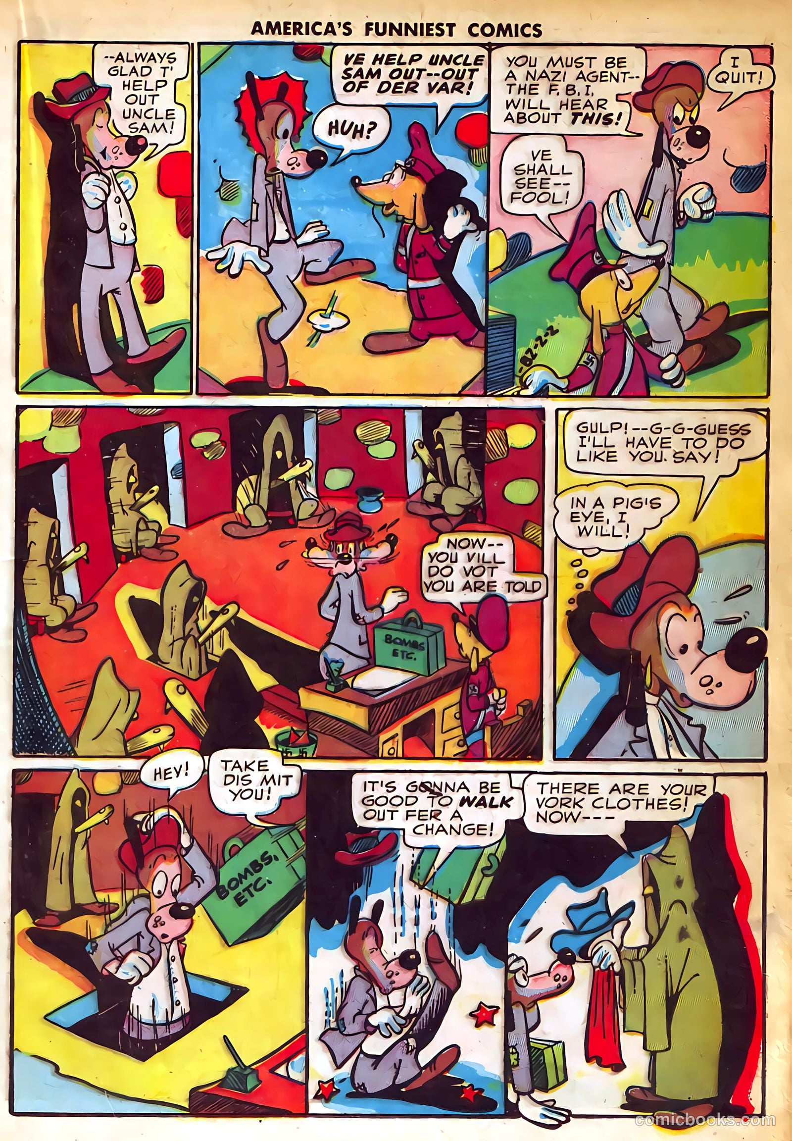 America's Funniest Comics #1 (1944) — page 37 of 80