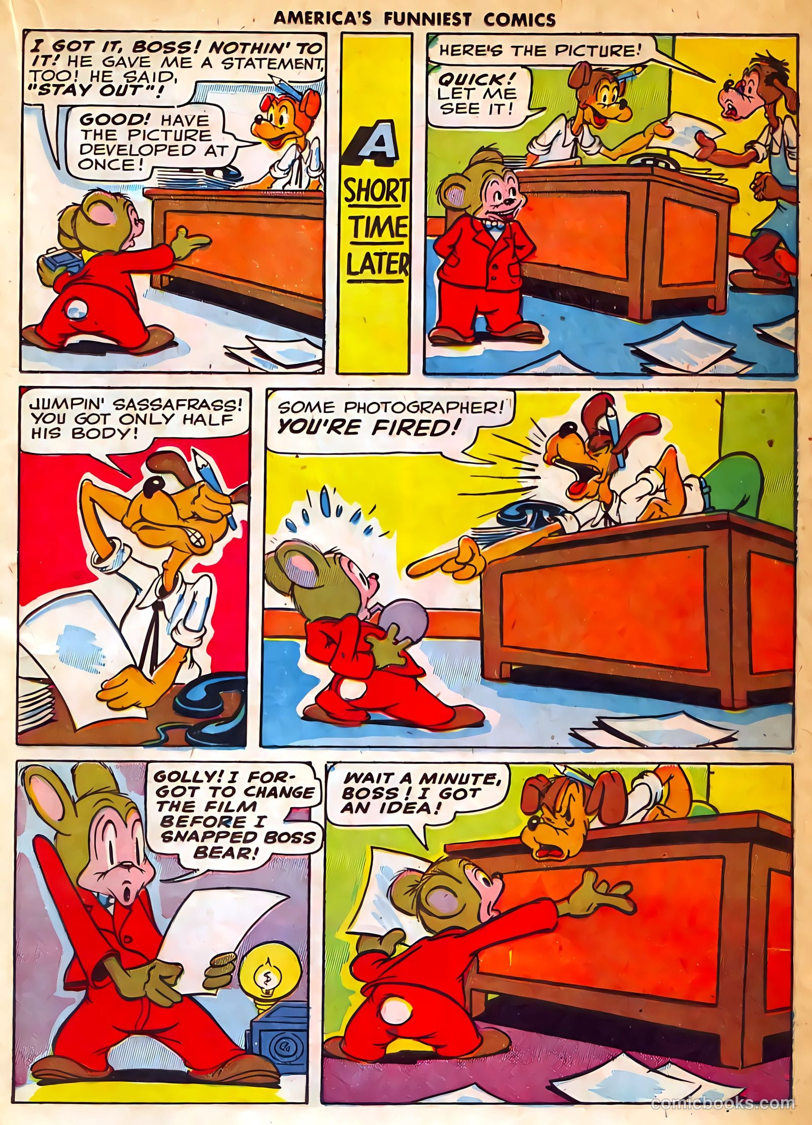 America's Funniest Comics #1 (1944) — page 55 of 80