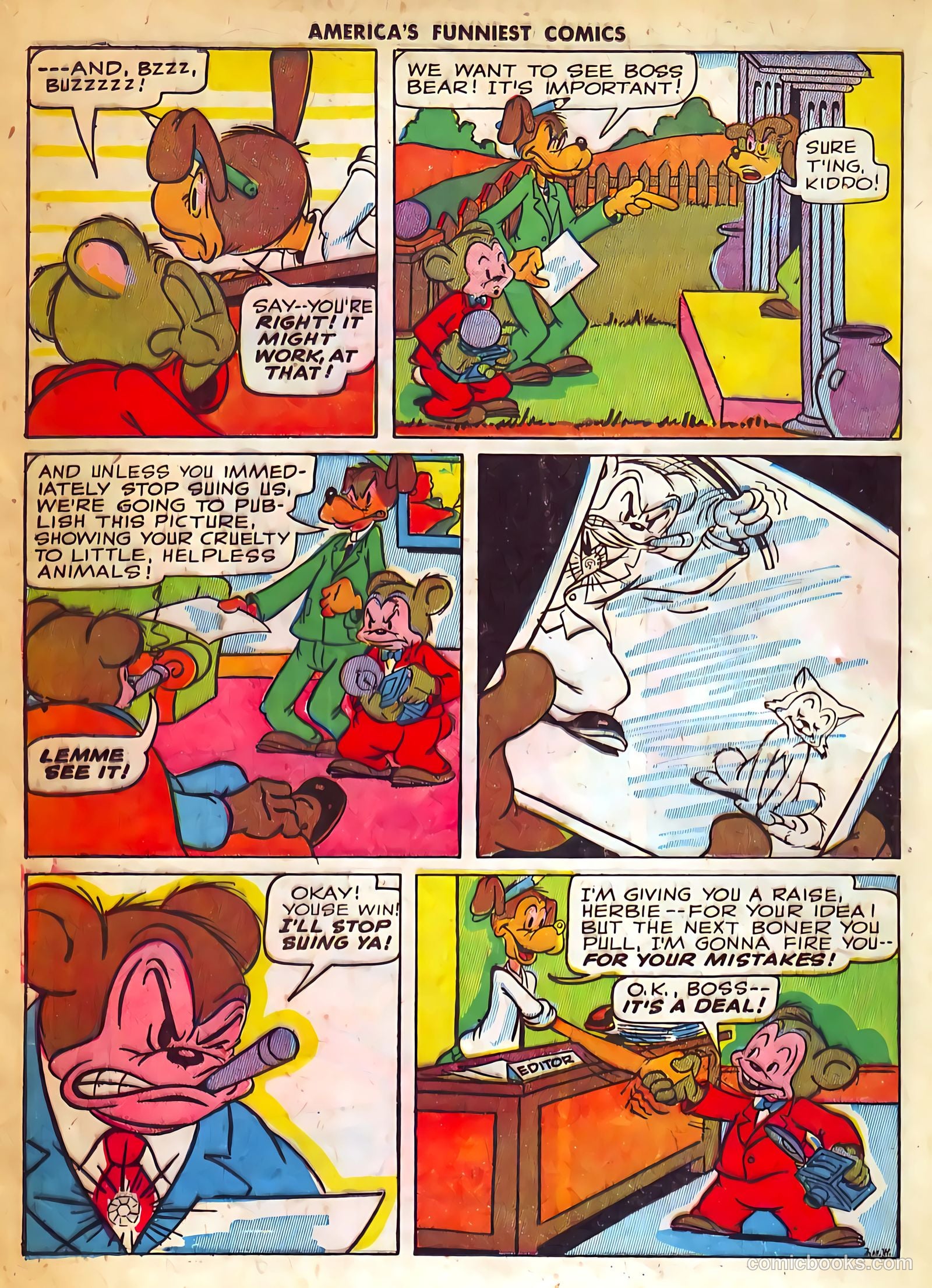 America's Funniest Comics #1 (1944) — page 56 of 80
