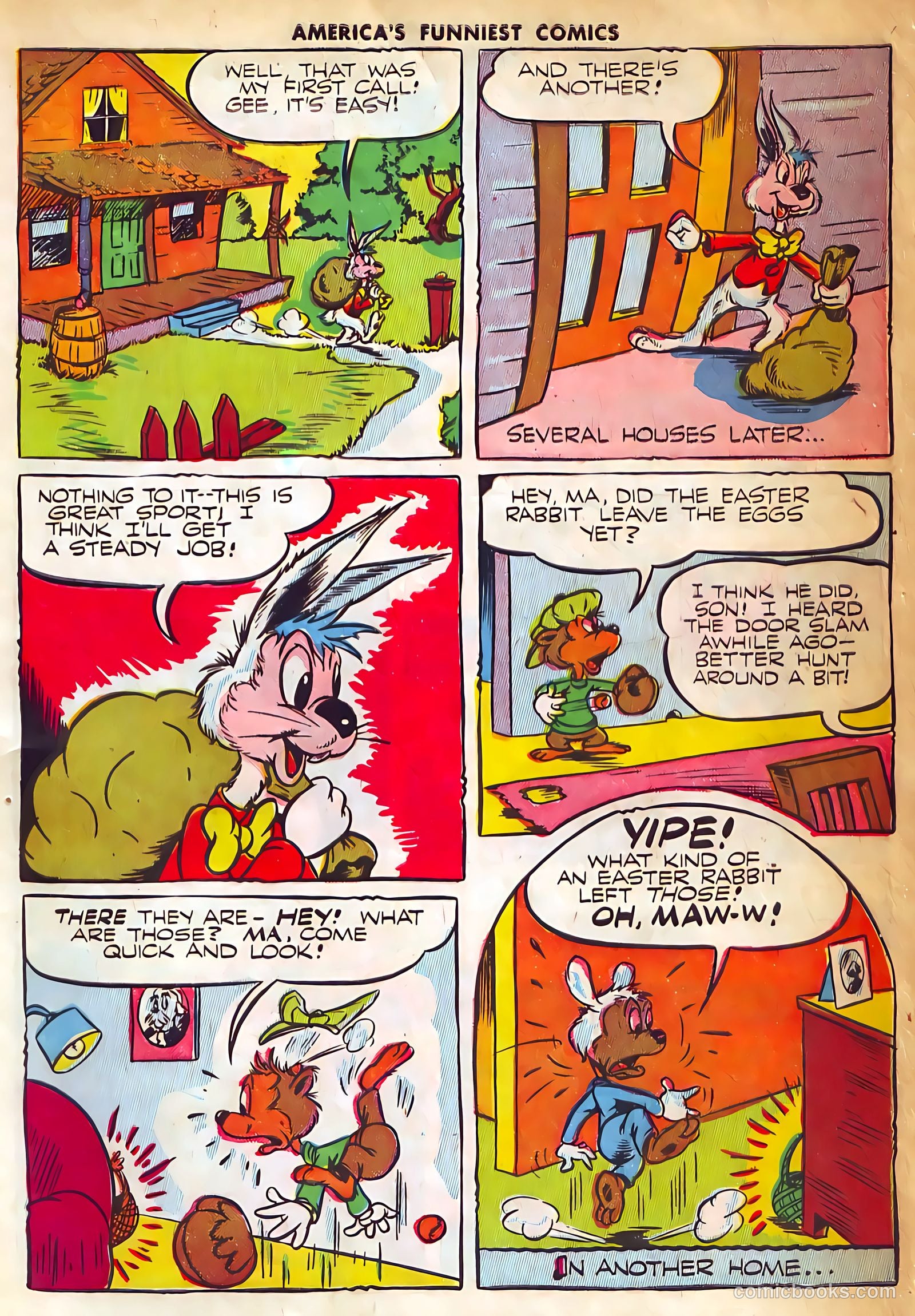 America's Funniest Comics #1 (1944) — page 63 of 80