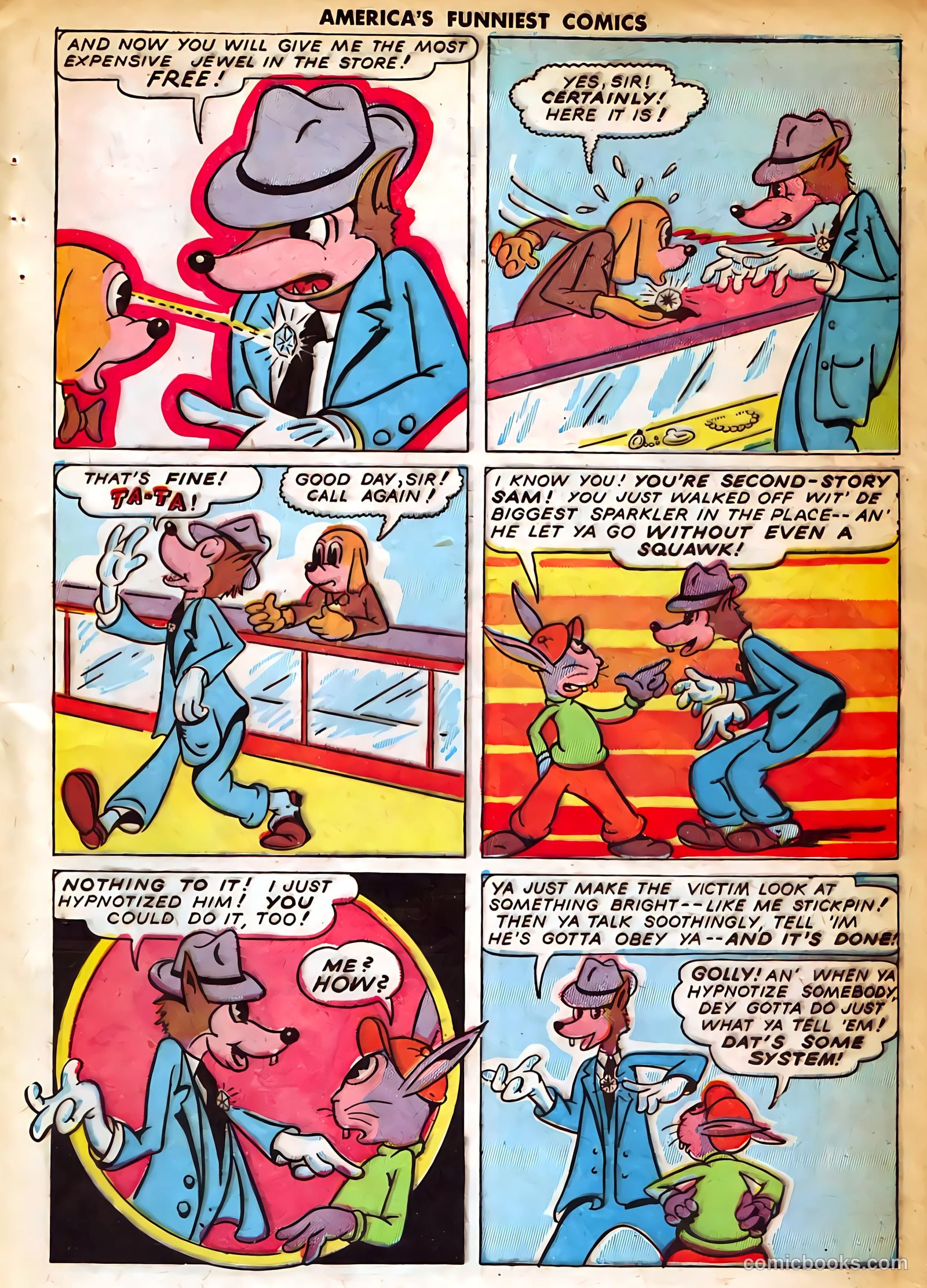 America's Funniest Comics #1 (1944) — page 67 of 80