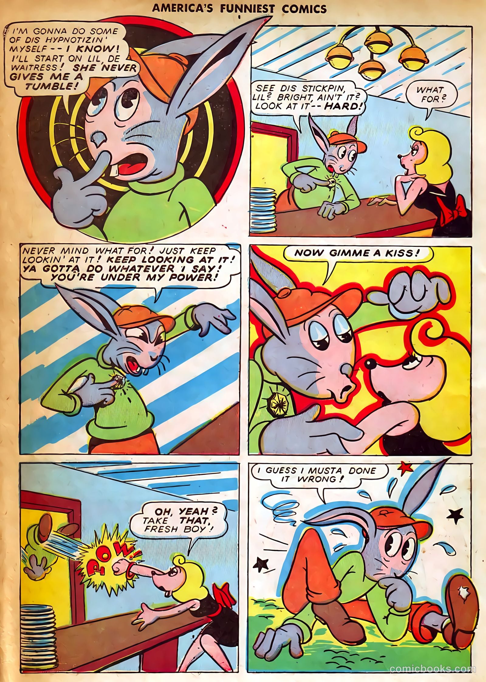 America's Funniest Comics #1 (1944) — page 68 of 80