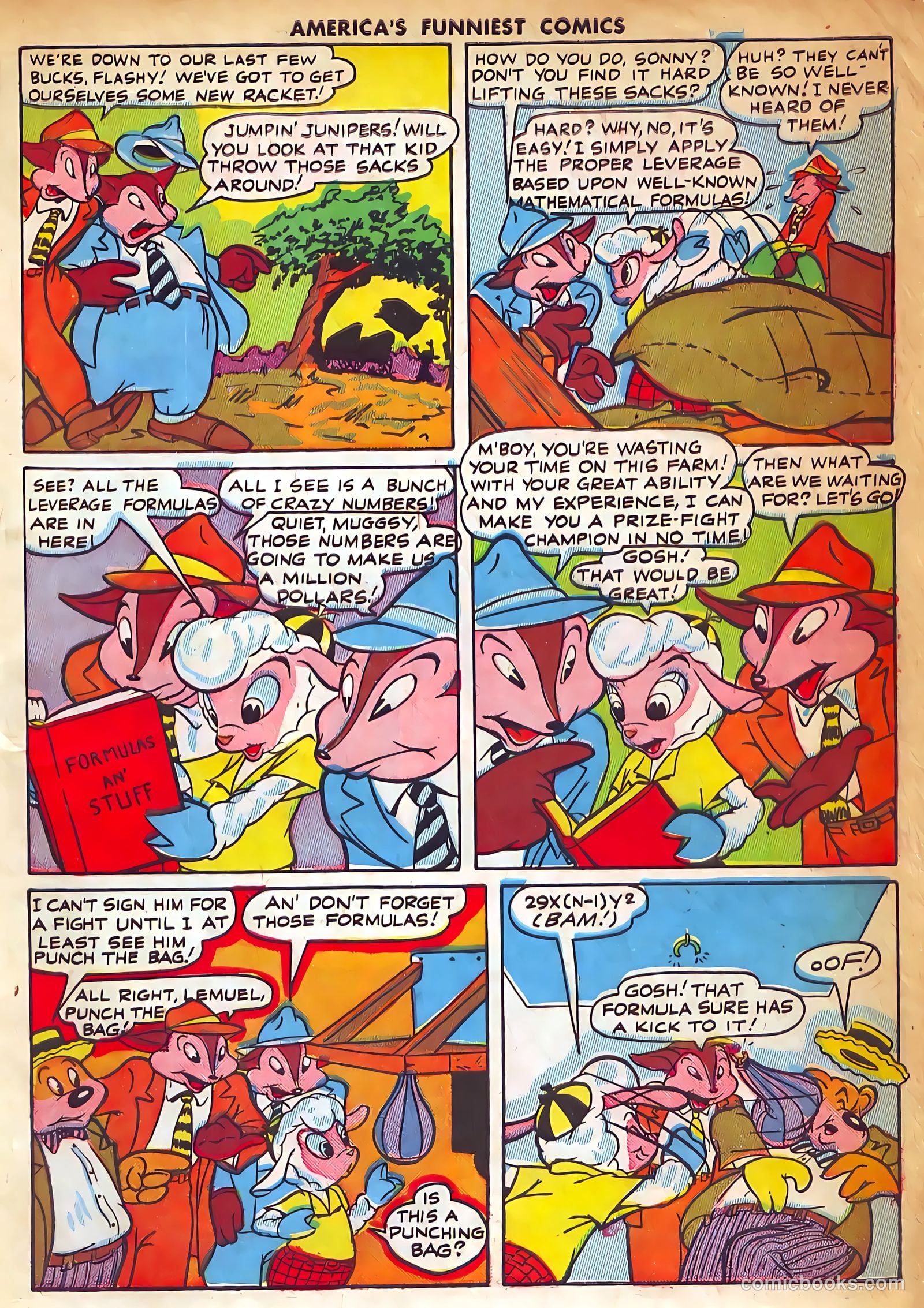 America's Funniest Comics #1 (1944) — page 73 of 80