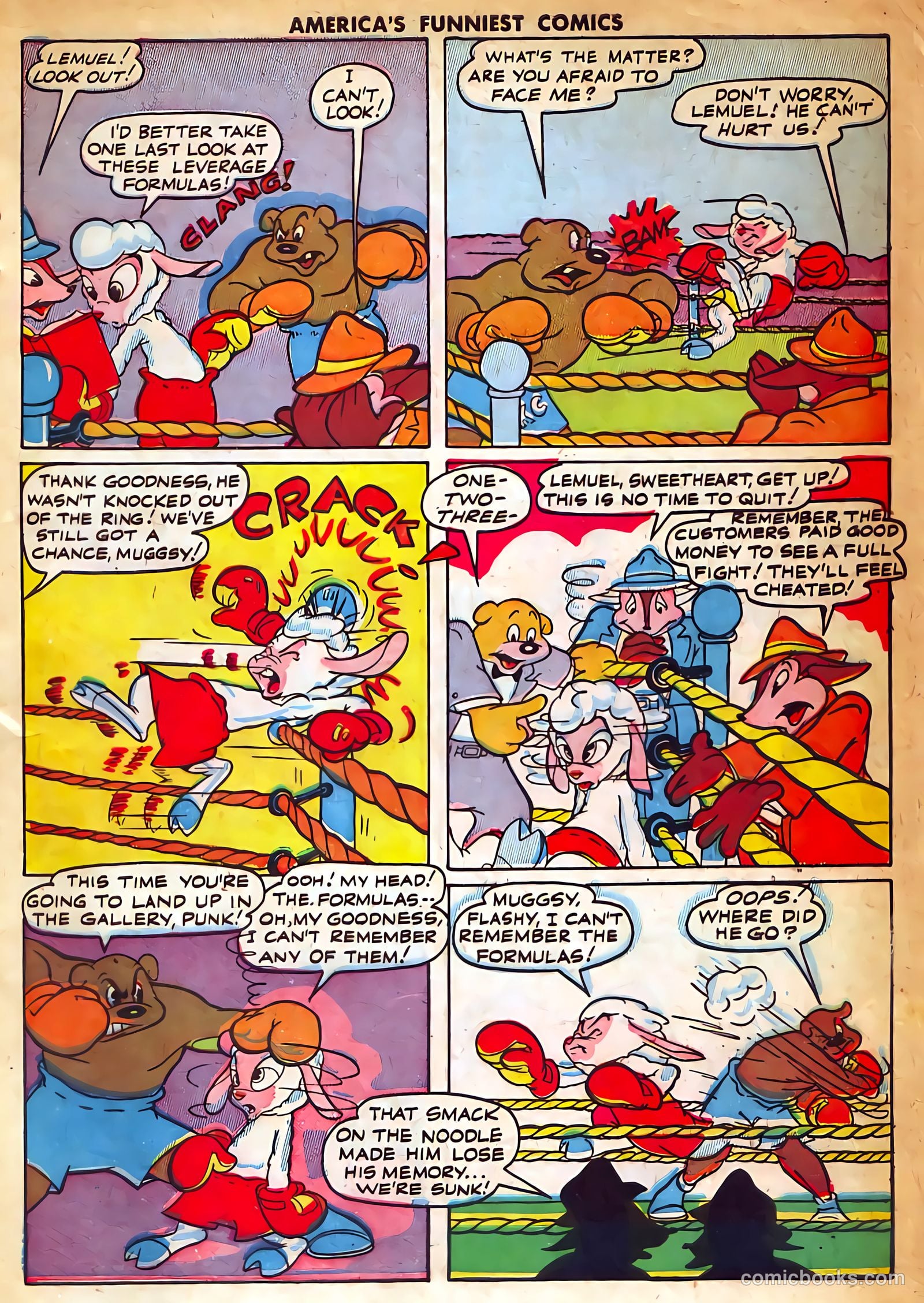 America's Funniest Comics #1 (1944) — page 75 of 80