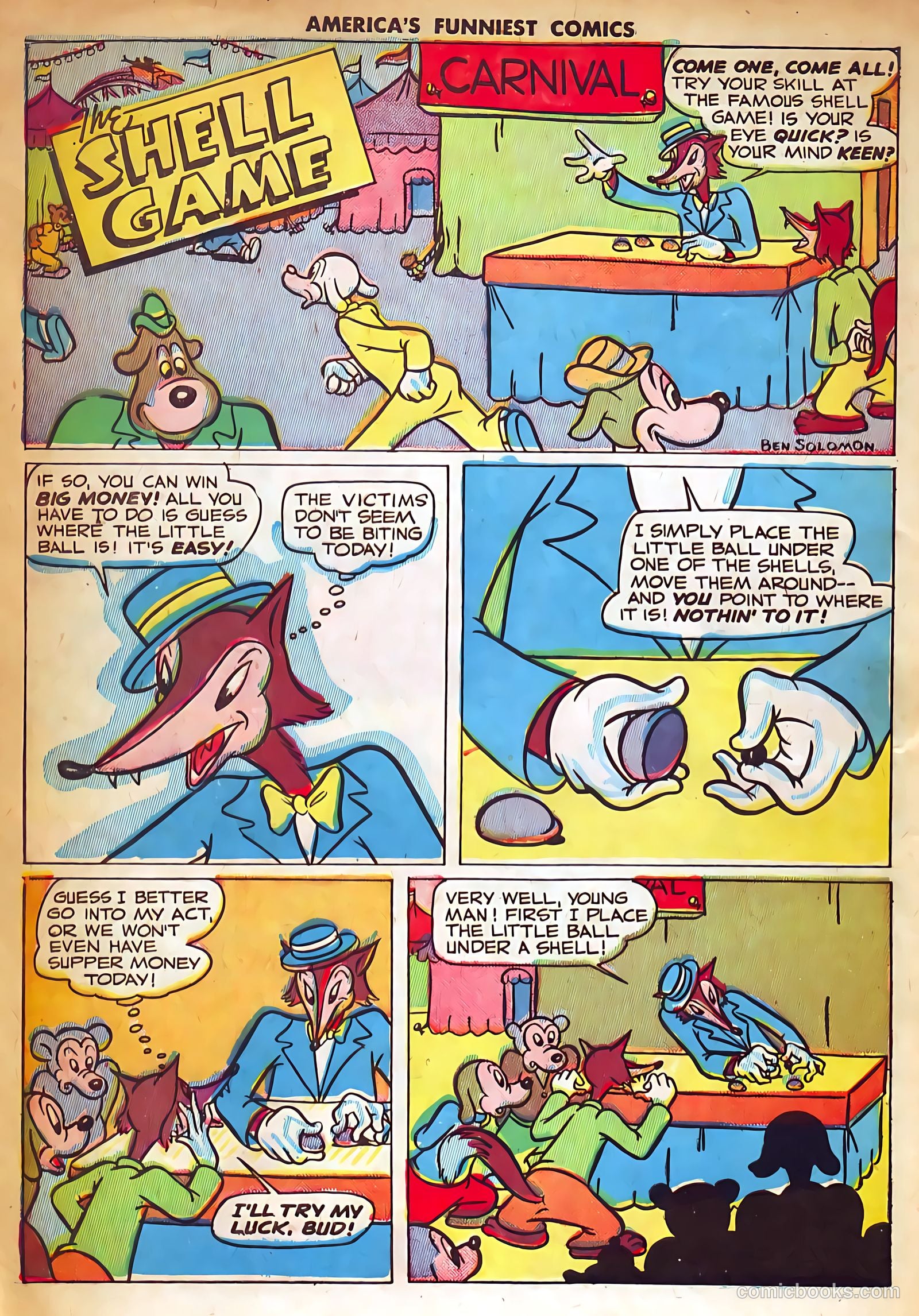 America's Funniest Comics #1 (1944) — page 78 of 80