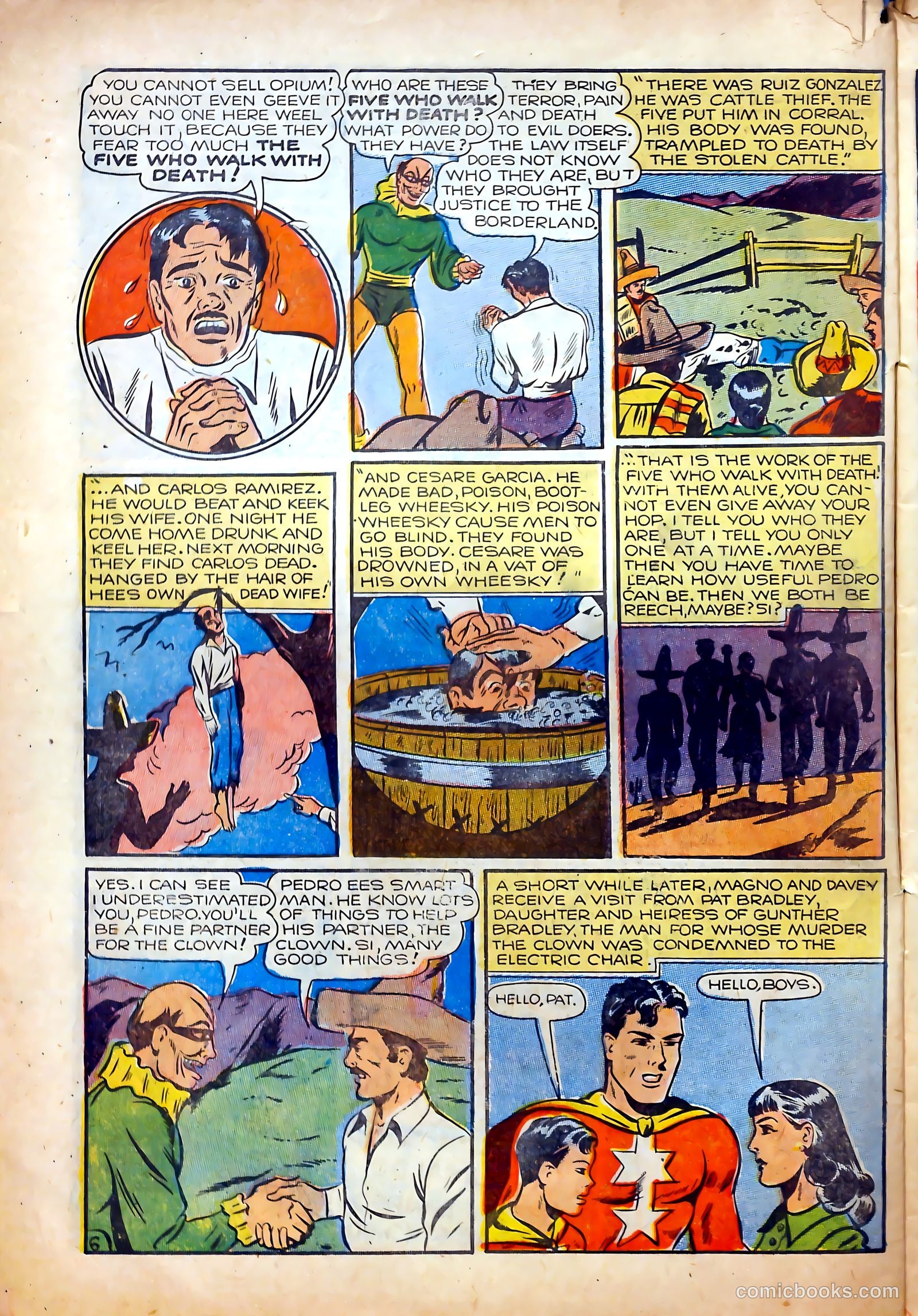 Super-Mystery Comics v3 #4 — page 9 of 68