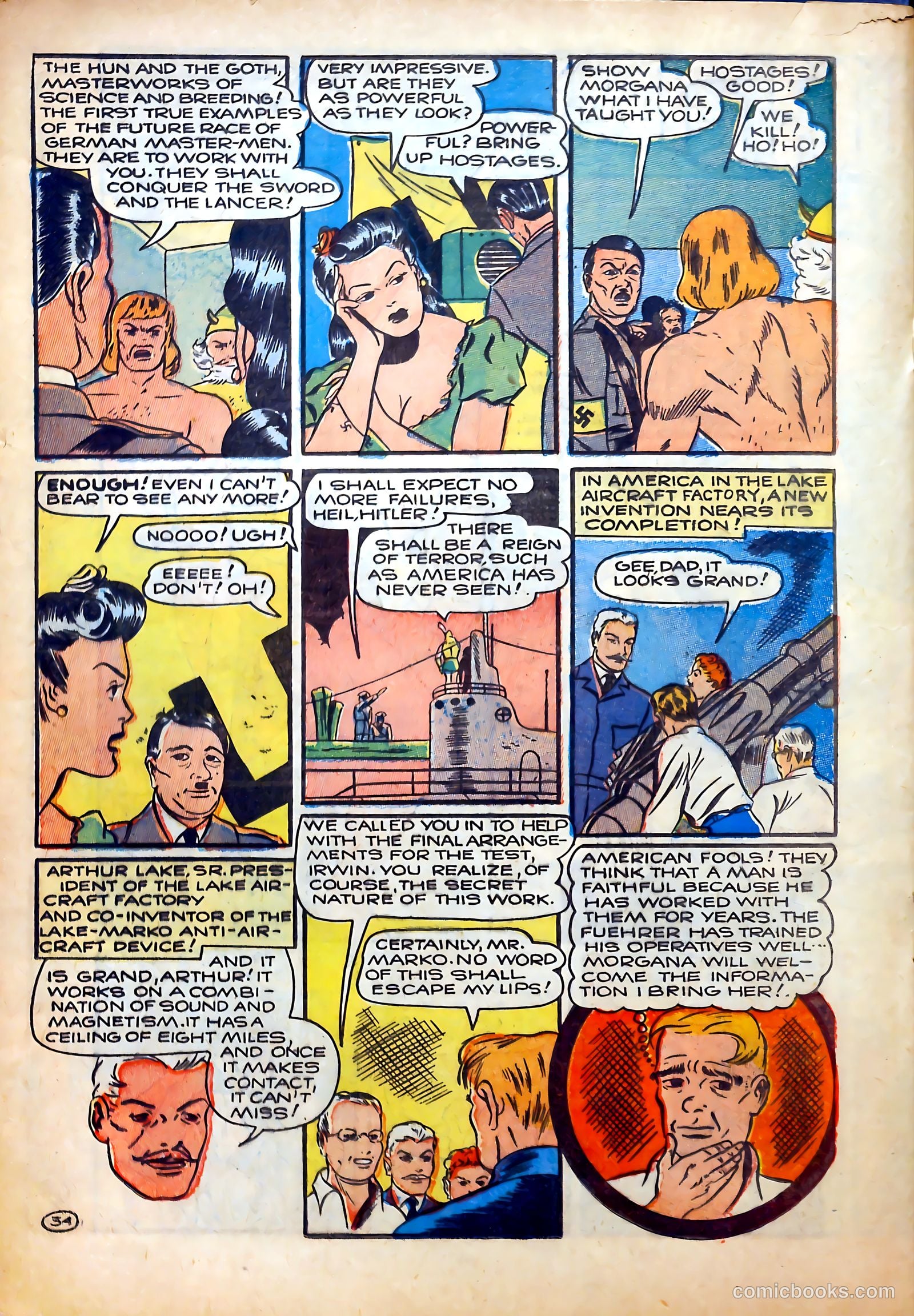Super-Mystery Comics v3 #4 — page 36 of 68