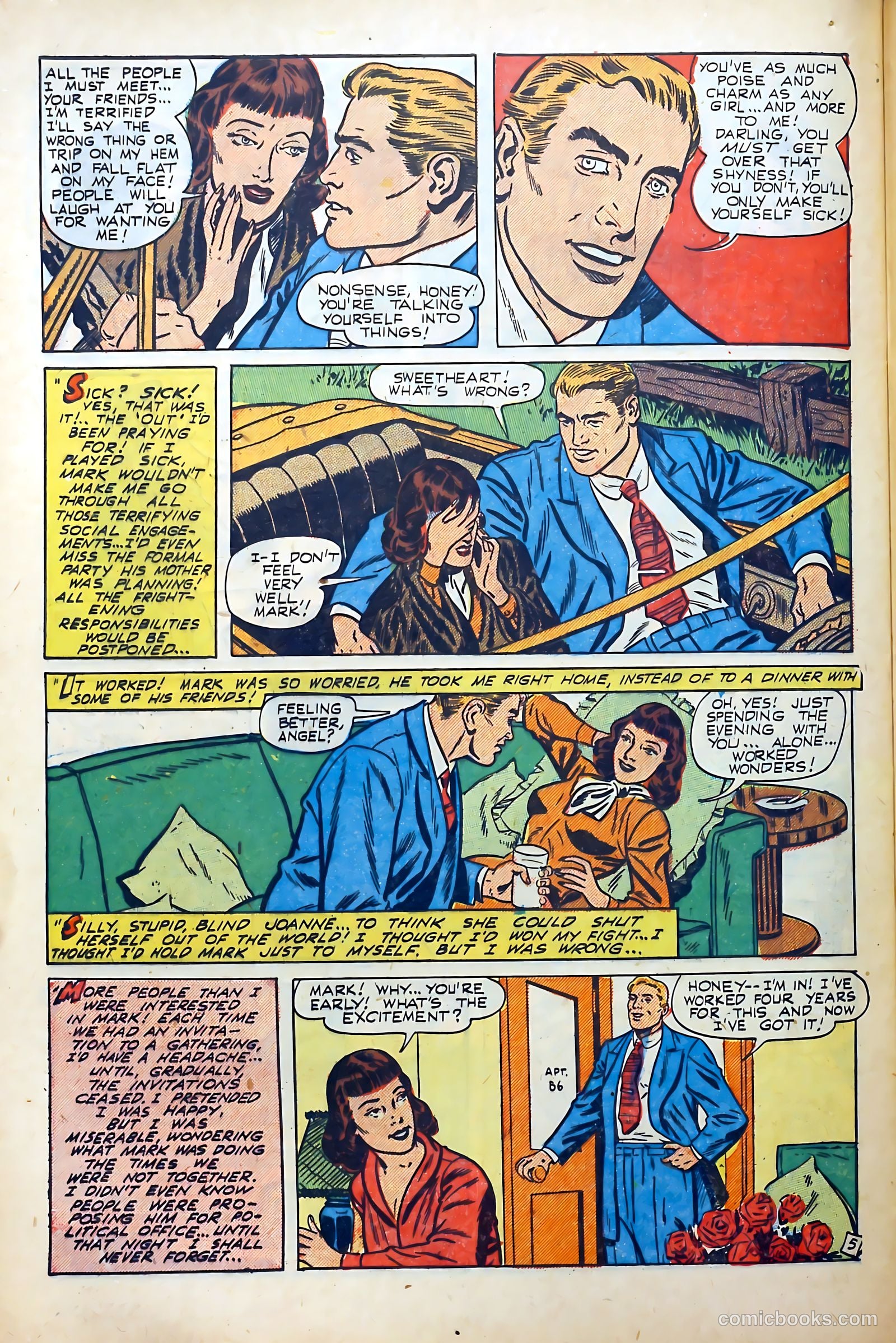 Popular Romance #14 (1950) — page 28 of 36