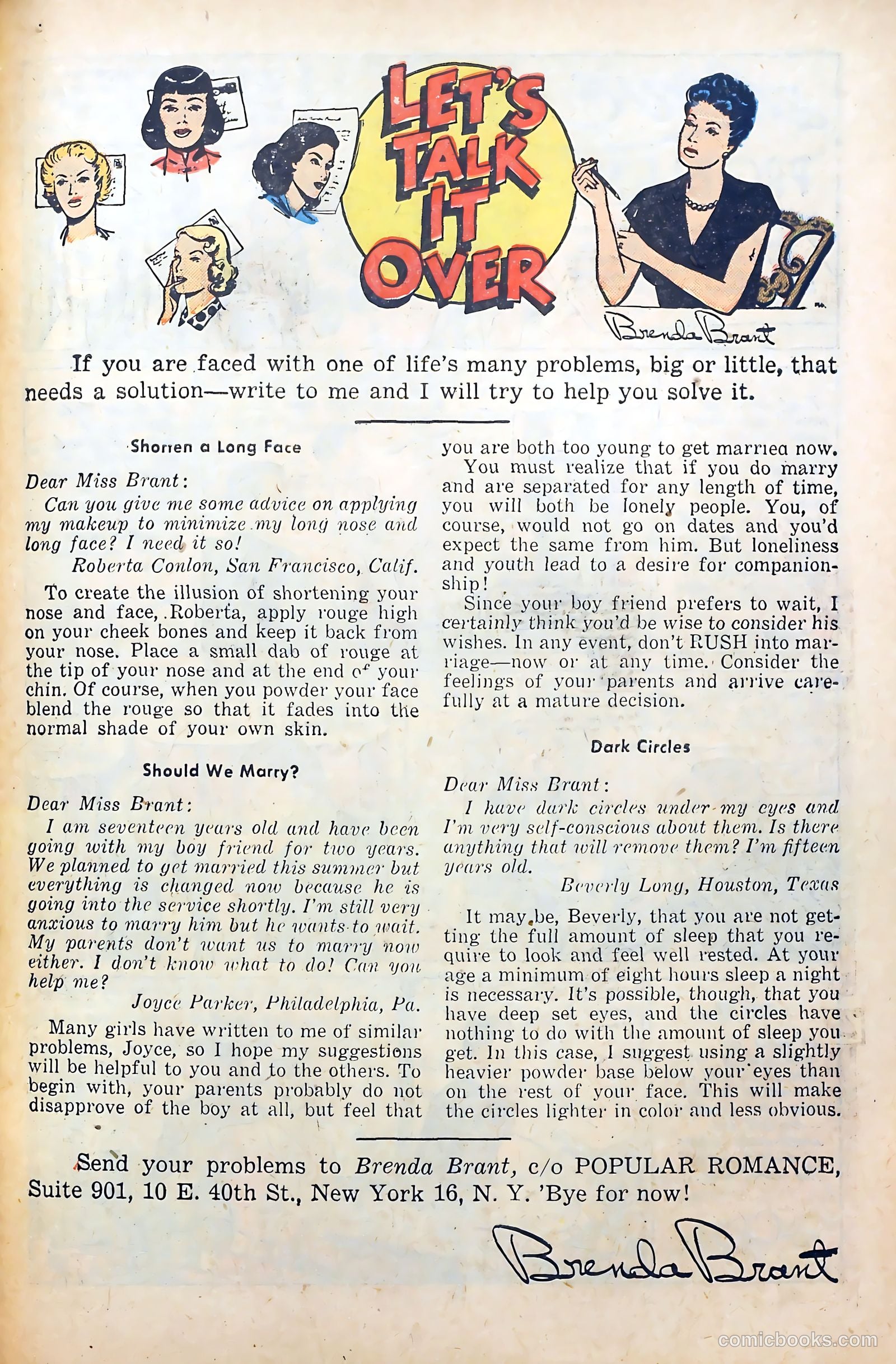 Popular Romance #14 (1950) — page 31 of 36