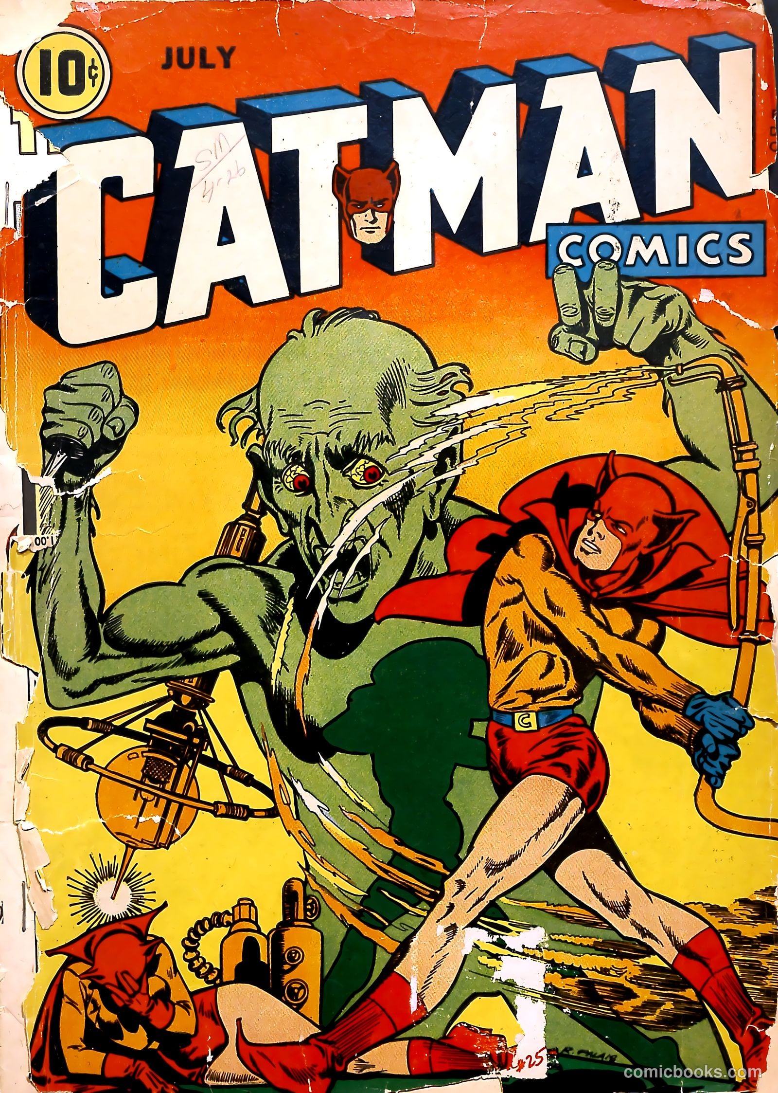 Cat-Man Comics #25 (1941) — page 2 of 53