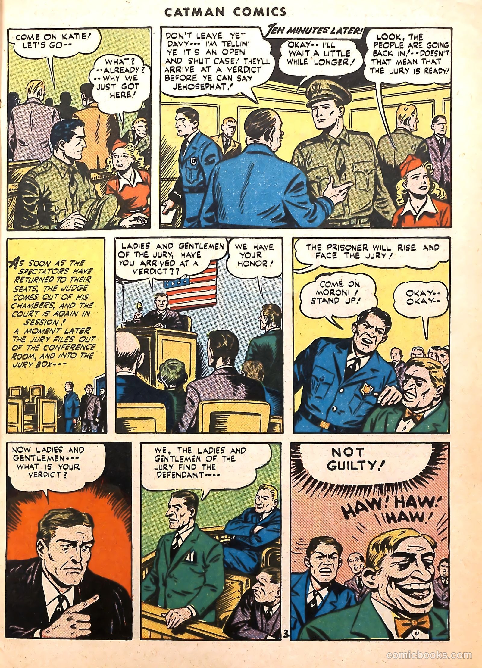 Cat-Man Comics #25 (1941) — page 6 of 53