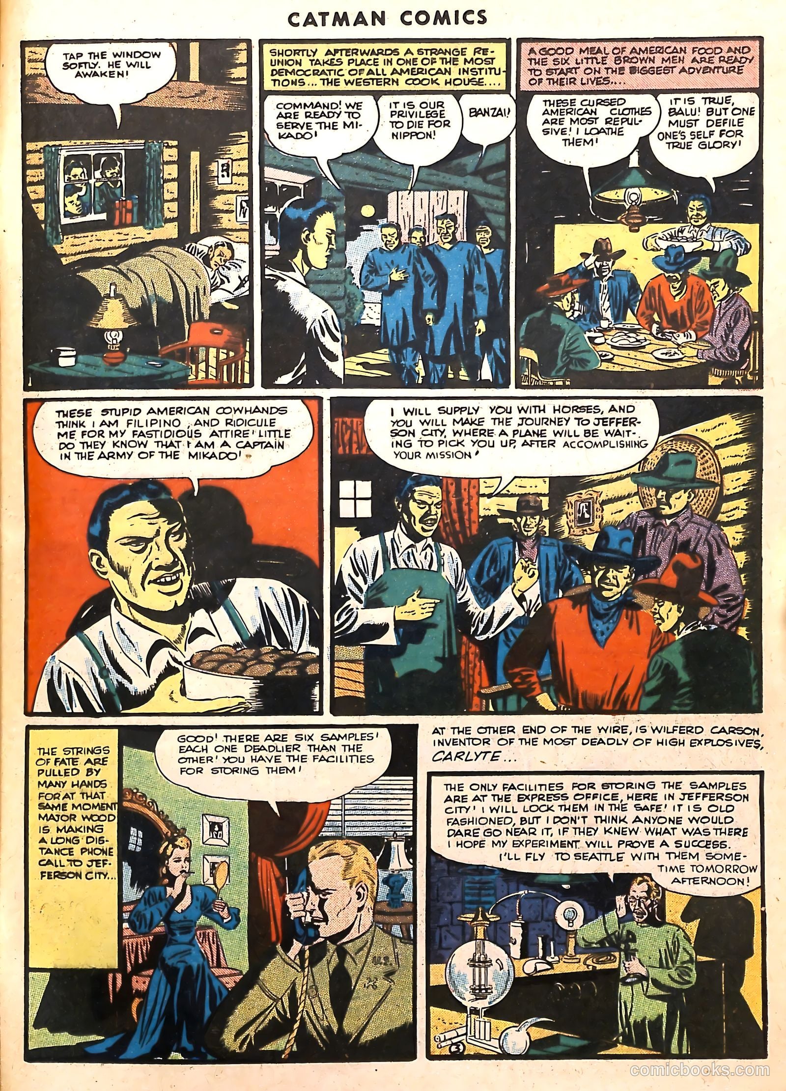 Cat-Man Comics #25 (1941) — page 32 of 53