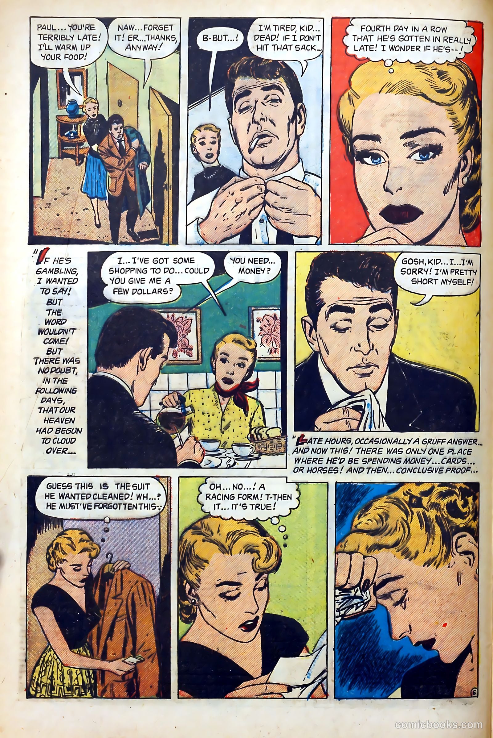 Popular Romance #24 (1950) — page 8 of 36
