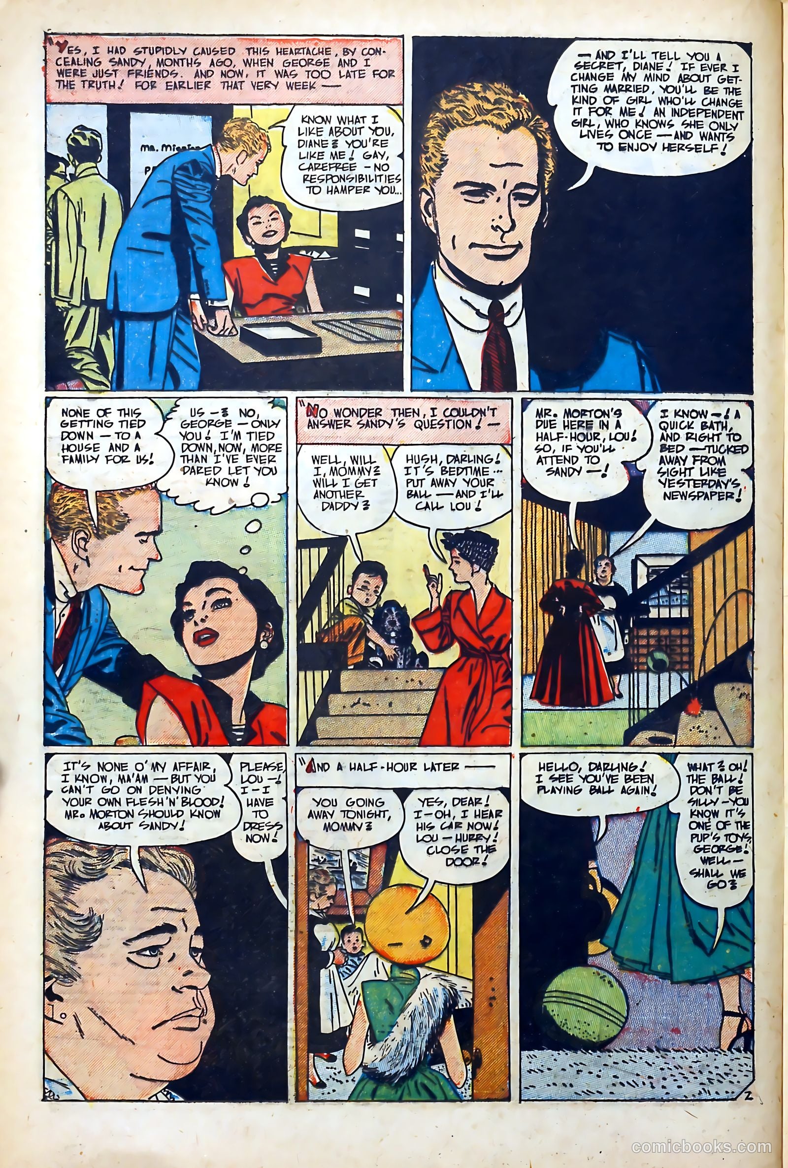 Popular Romance #24 (1950) — page 16 of 36
