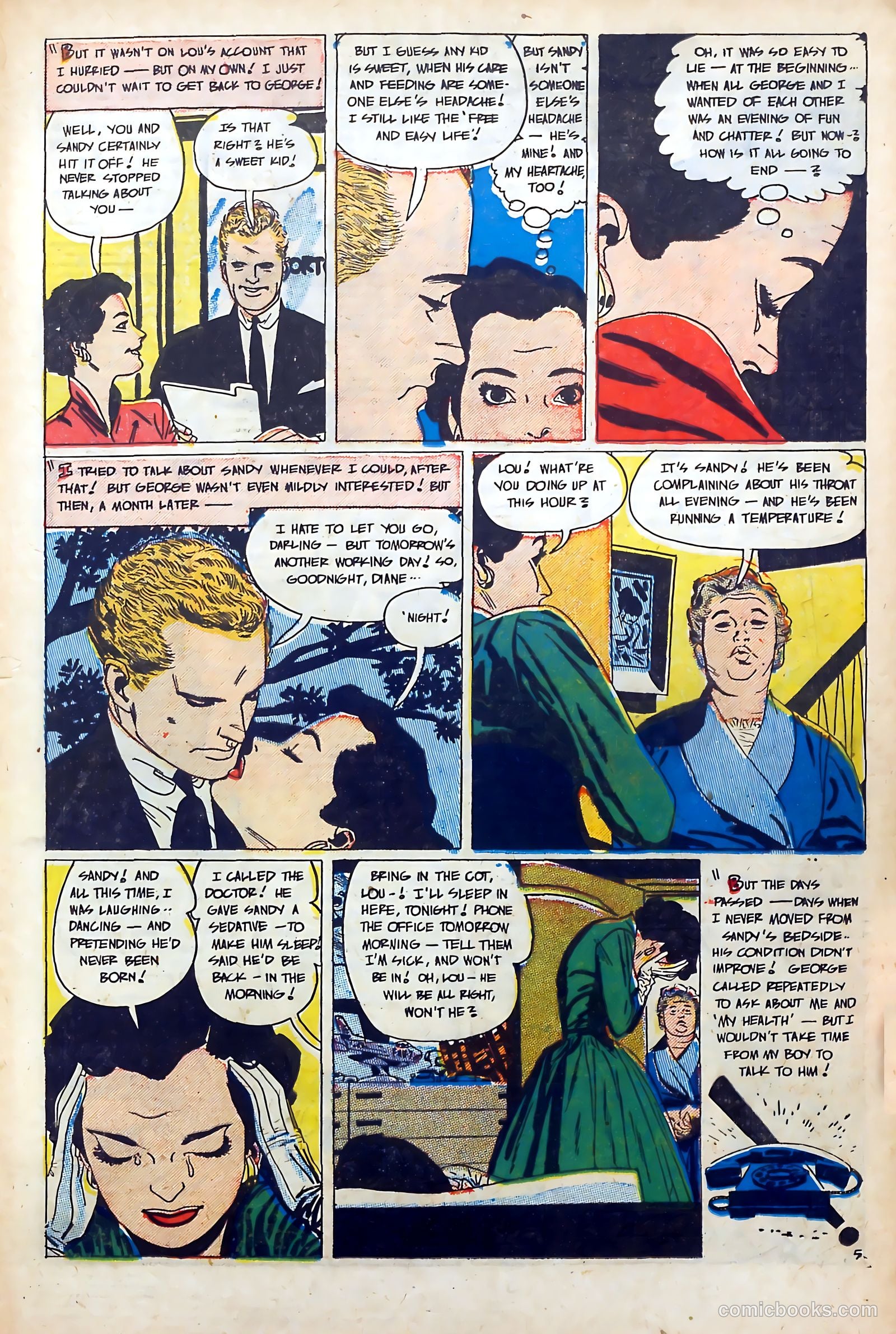 Popular Romance #24 (1950) — page 19 of 36