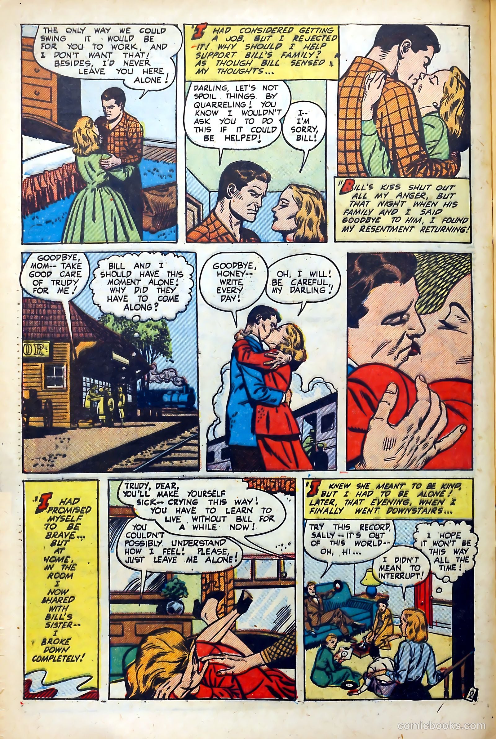 Popular Romance #24 (1950) — page 28 of 36