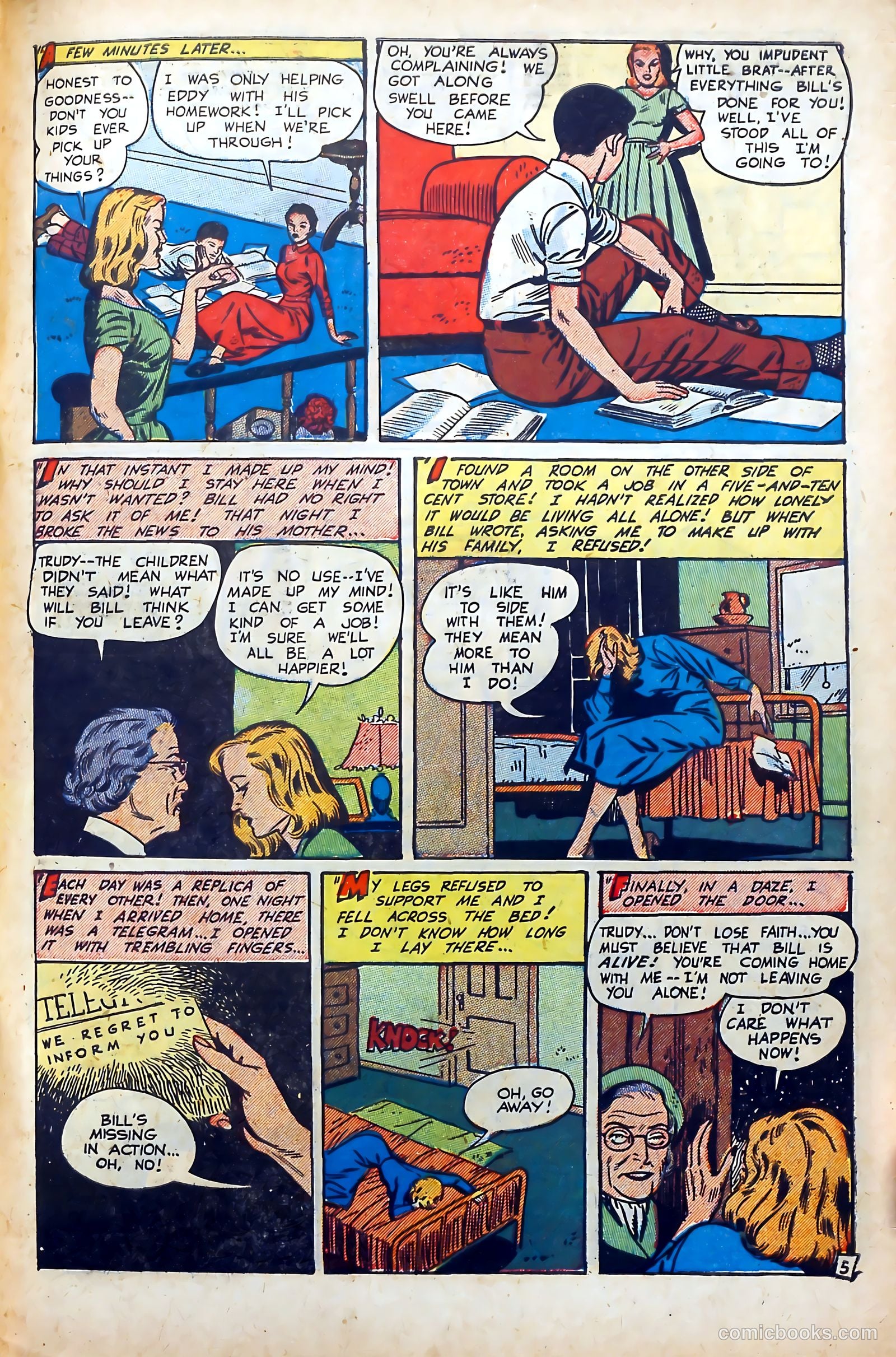 Popular Romance #24 (1950) — page 31 of 36