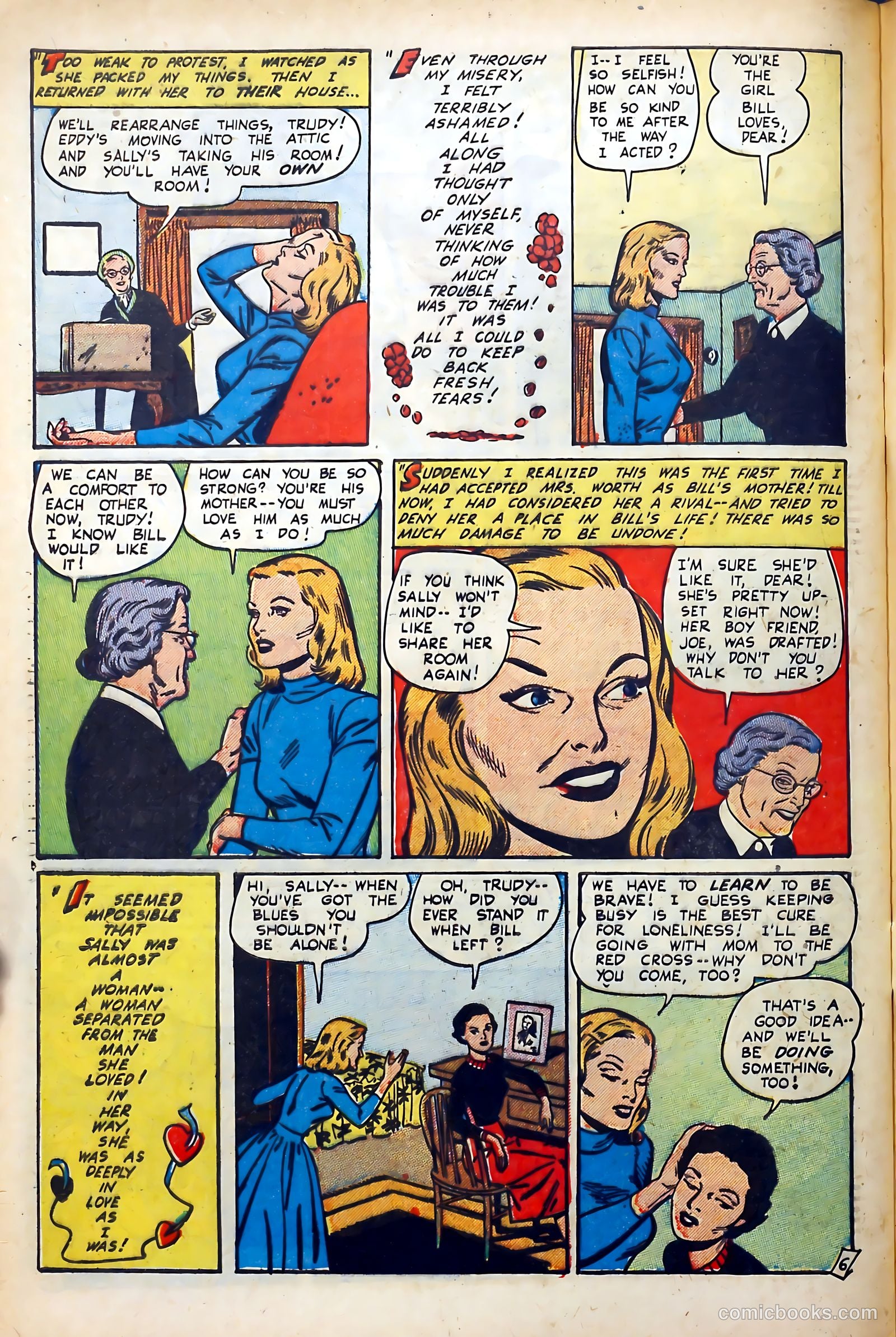Popular Romance #24 (1950) — page 32 of 36