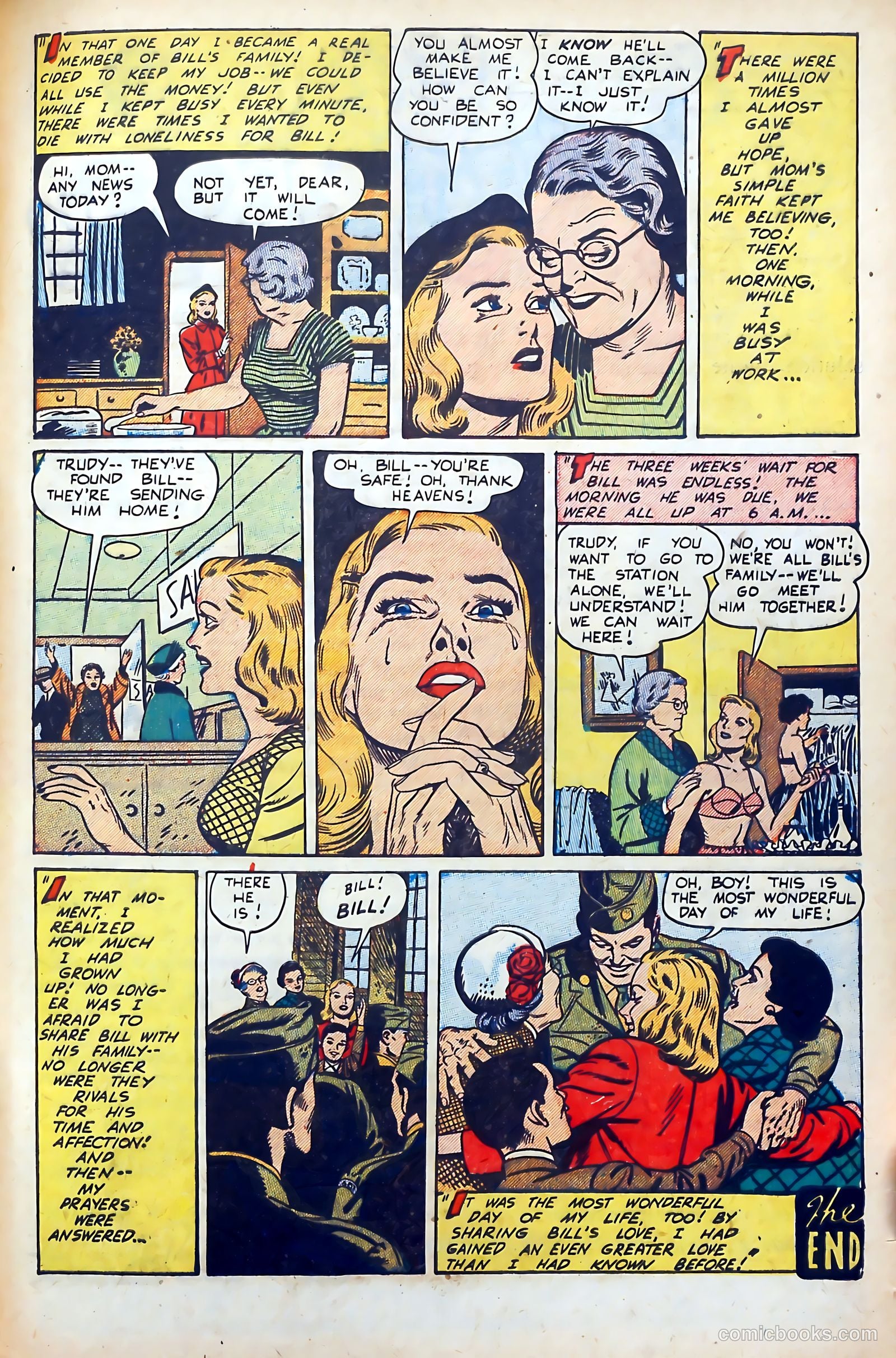 Popular Romance #24 (1950) — page 33 of 36