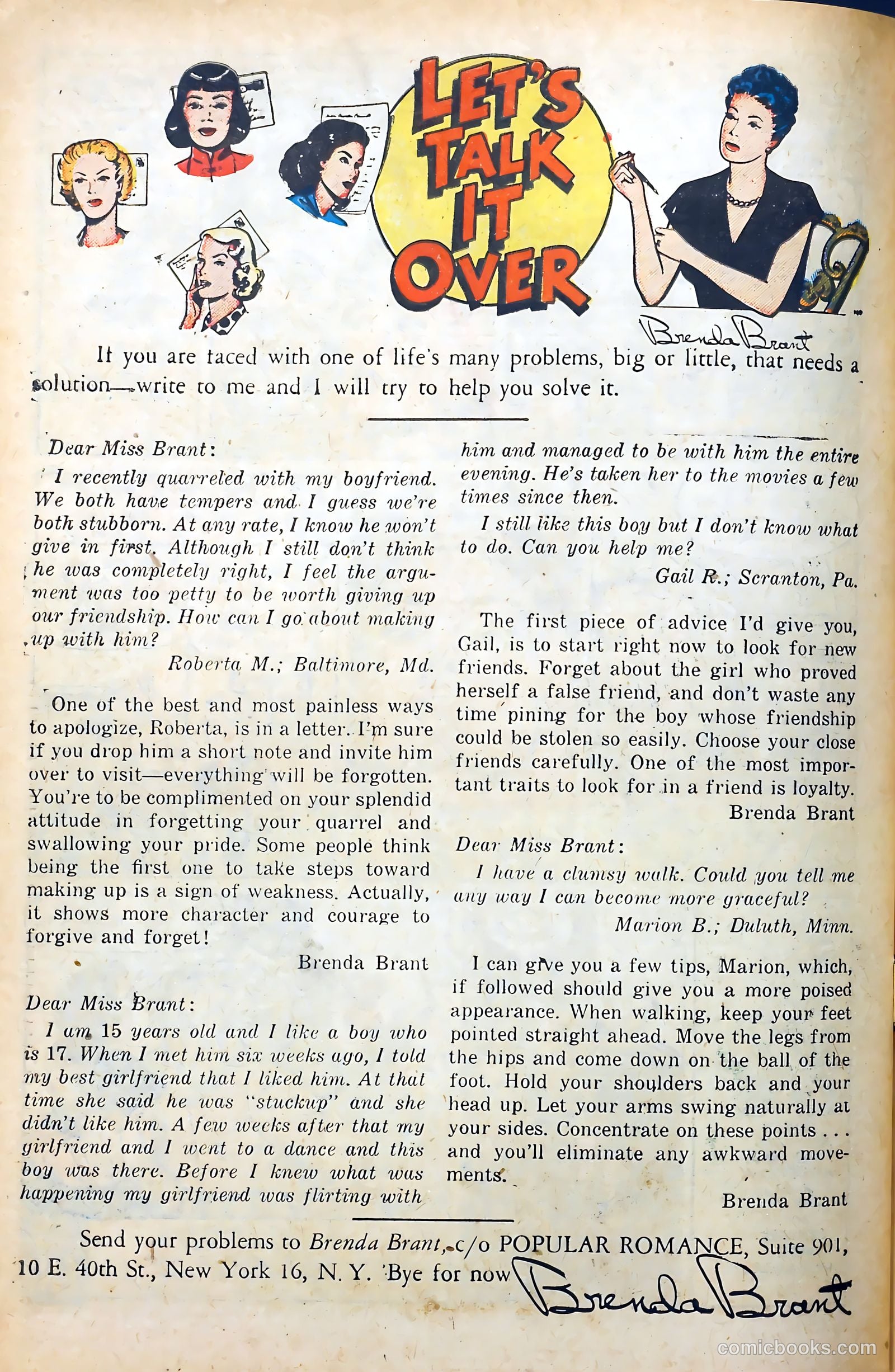 Popular Romance #24 (1950) — page 34 of 36