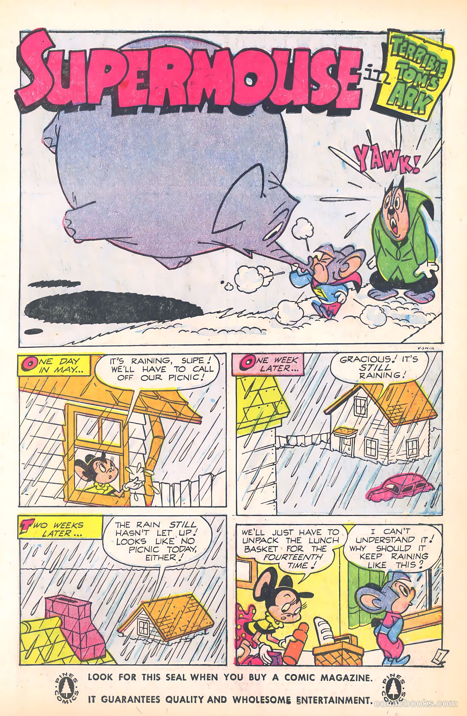 Supermouse #36 (1955) — page 3 of 36