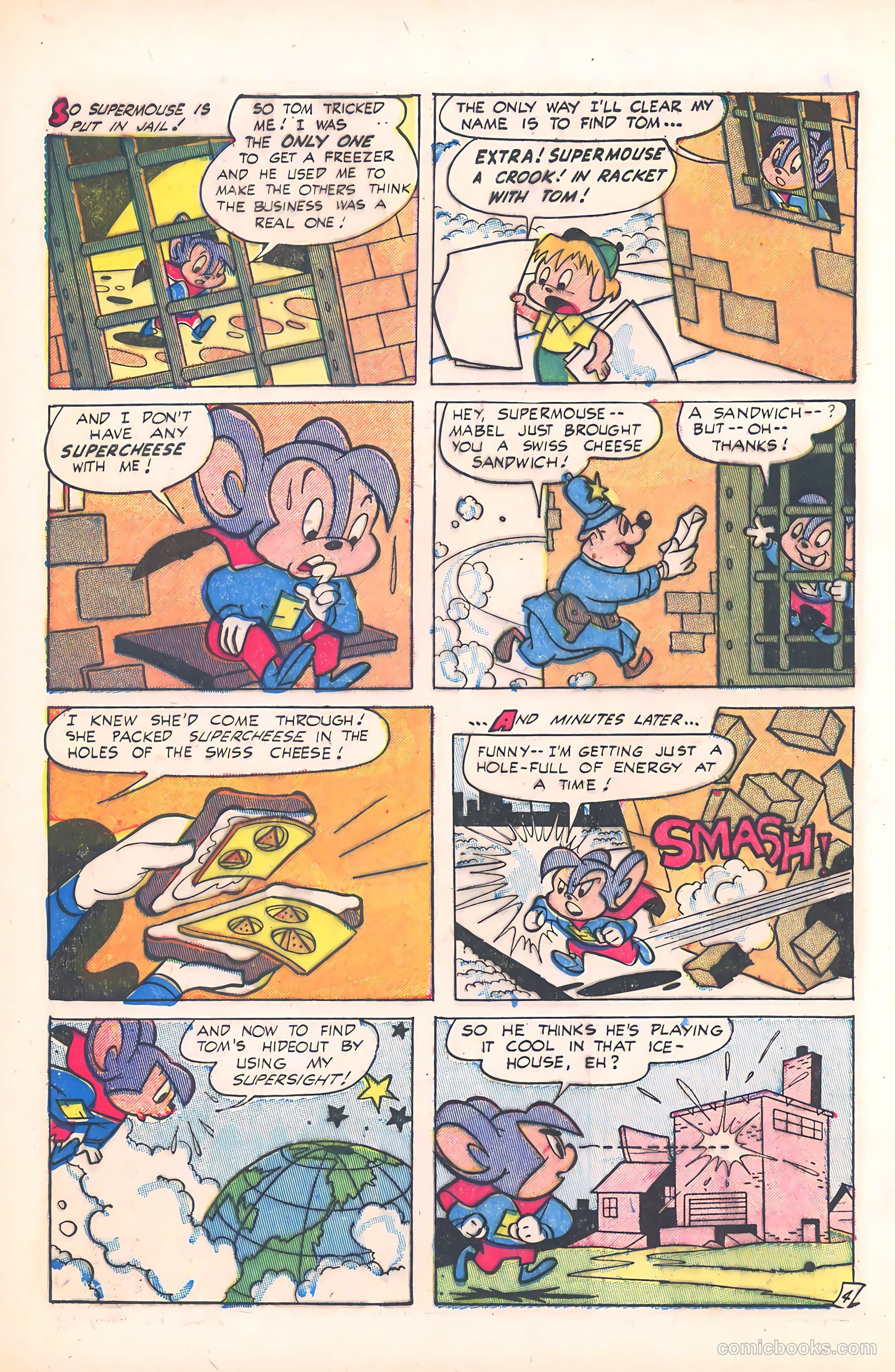 Supermouse #36 (1955) — page 28 of 36