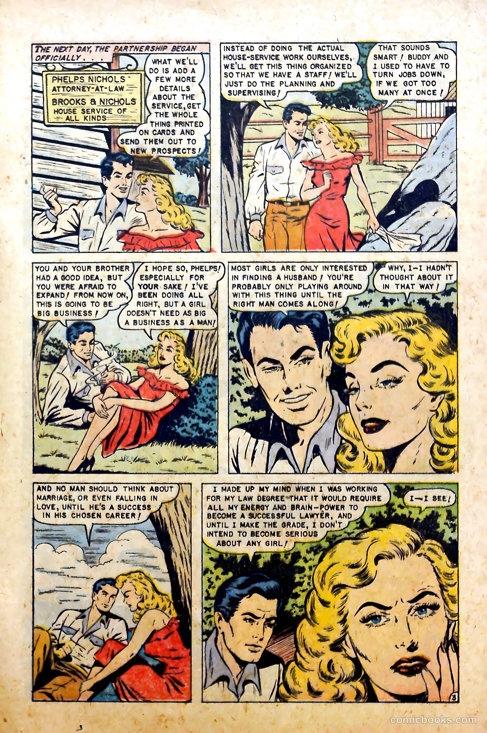 Love Experiences #38a (1951) — page 13 of 36