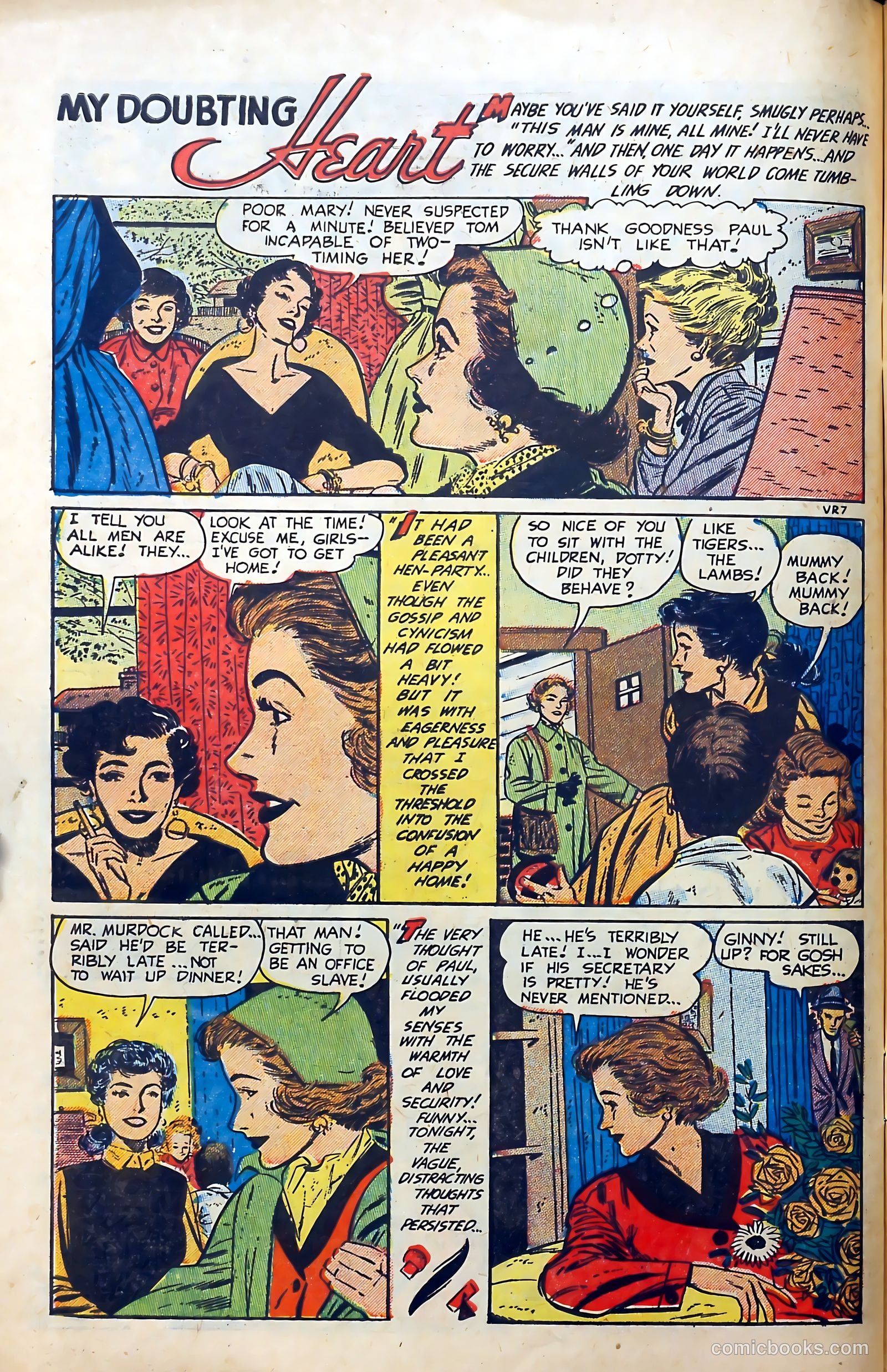 Popular Romance #29 (1950) — page 30 of 36