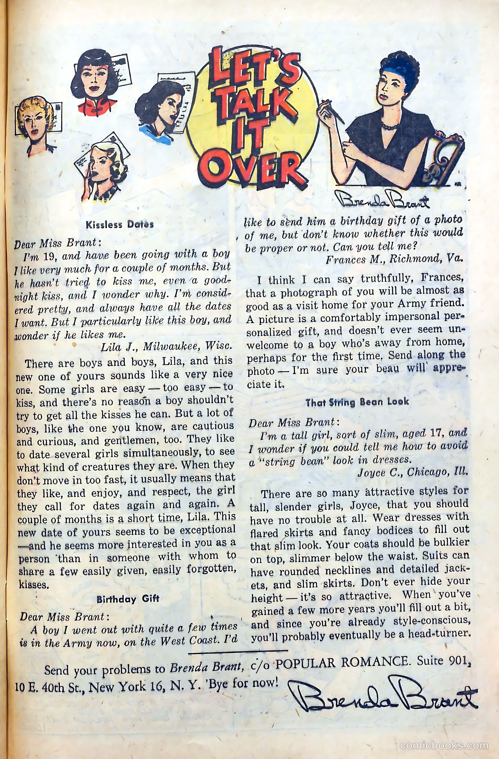 Popular Romance #29 (1950) — page 33 of 36