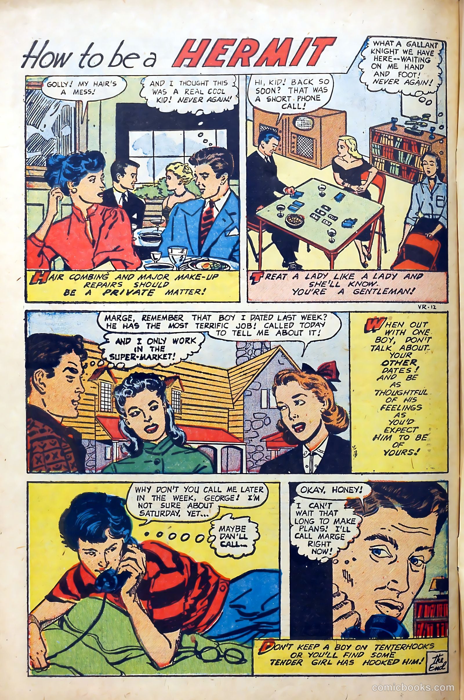 Popular Romance #29 (1950) — page 34 of 36
