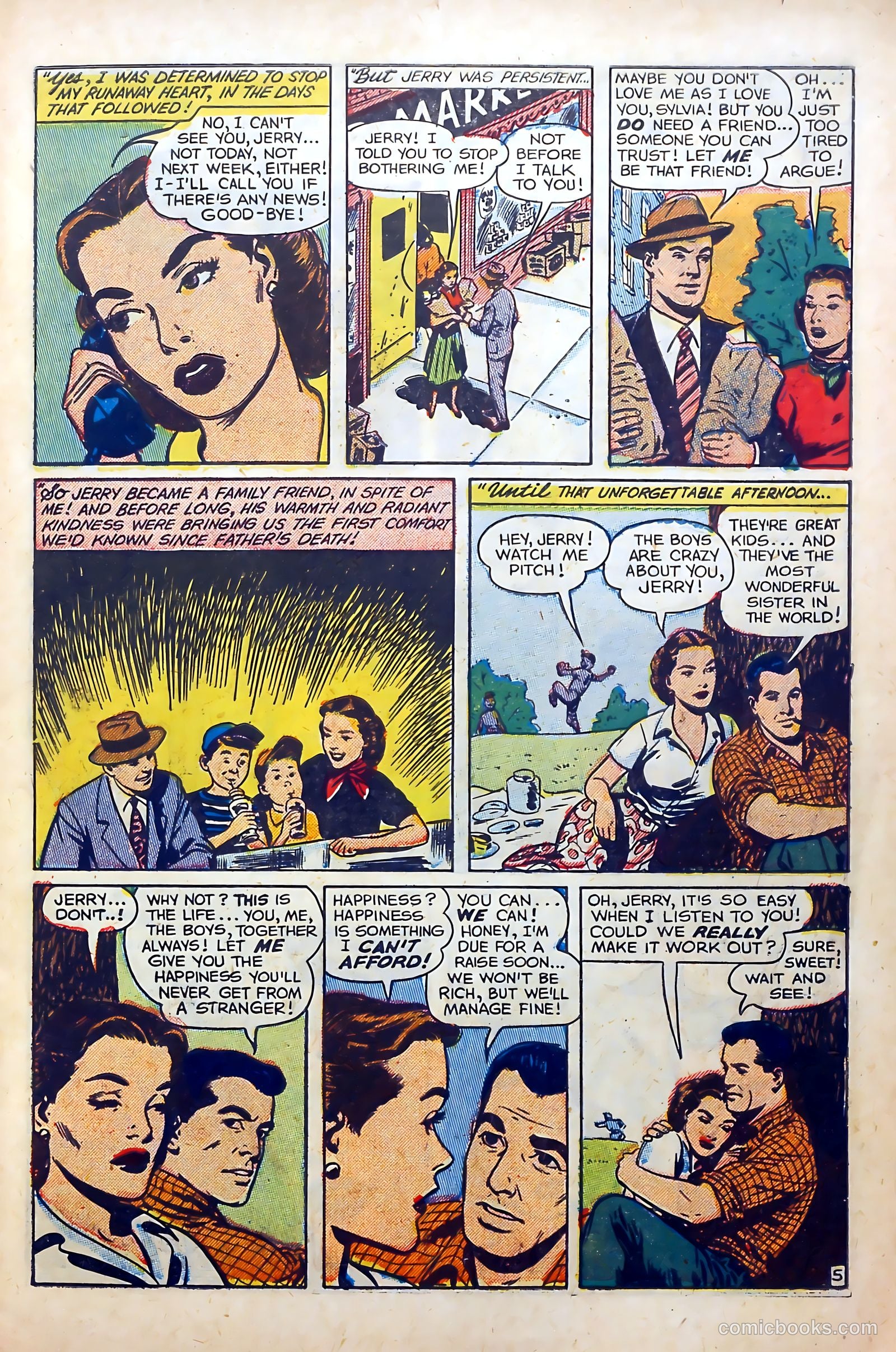 Popular Romance #20 (1950) — page 7 of 36