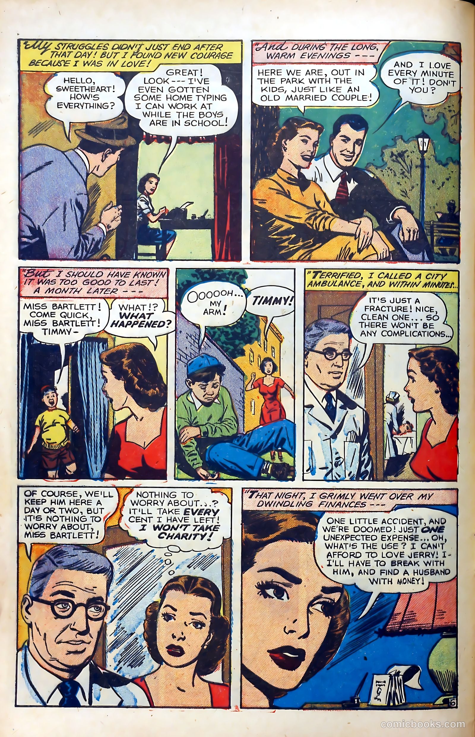 Popular Romance #20 (1950) — page 8 of 36