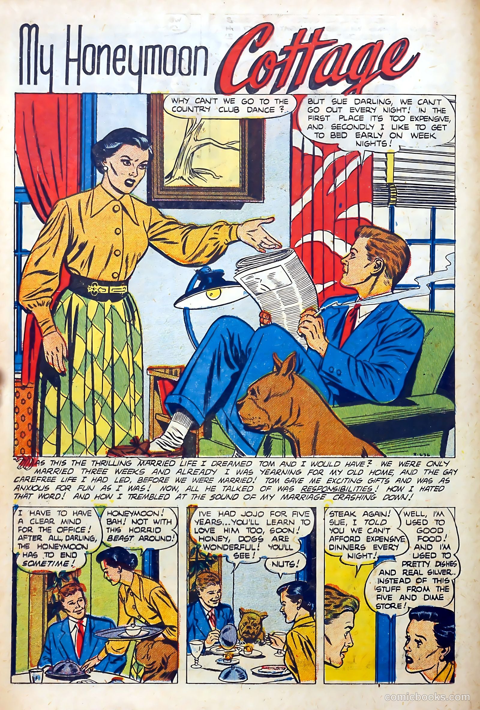 Popular Romance #20 (1950) — page 14 of 36