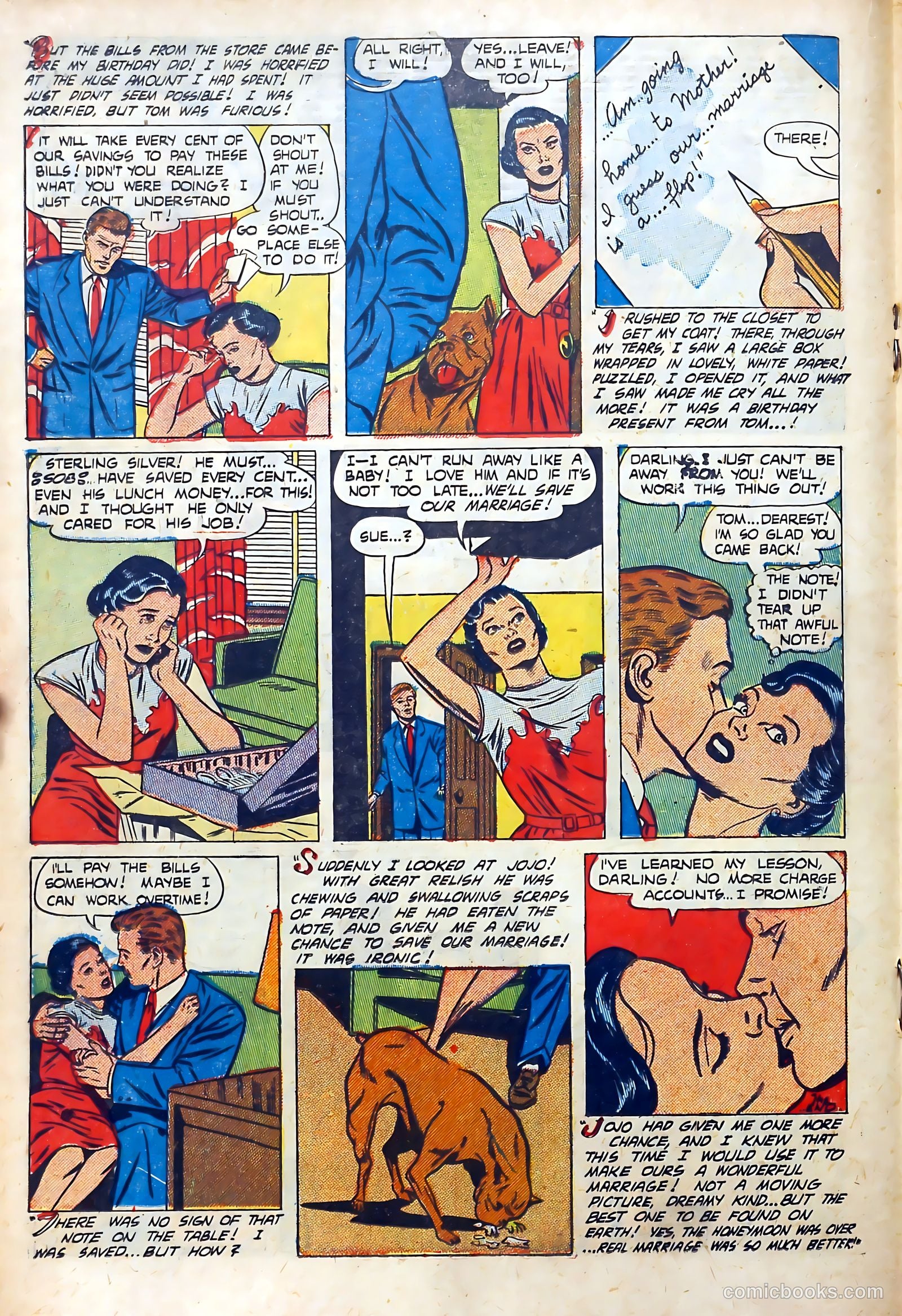 Popular Romance #20 (1950) — page 18 of 36