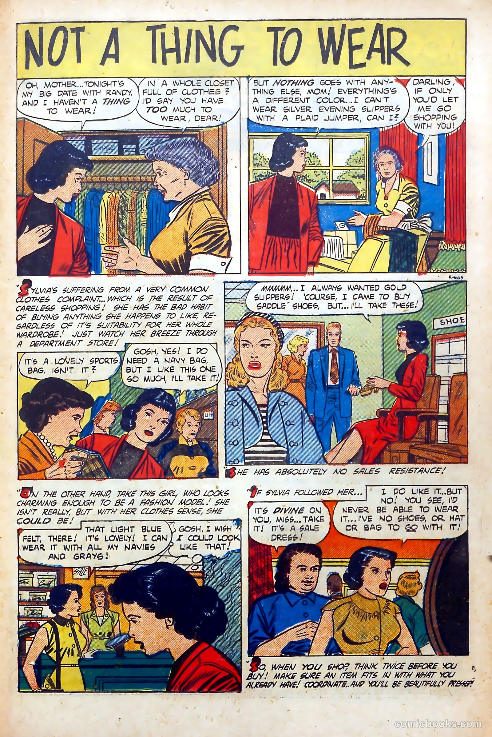Popular Romance #20 (1950) — page 19 of 36
