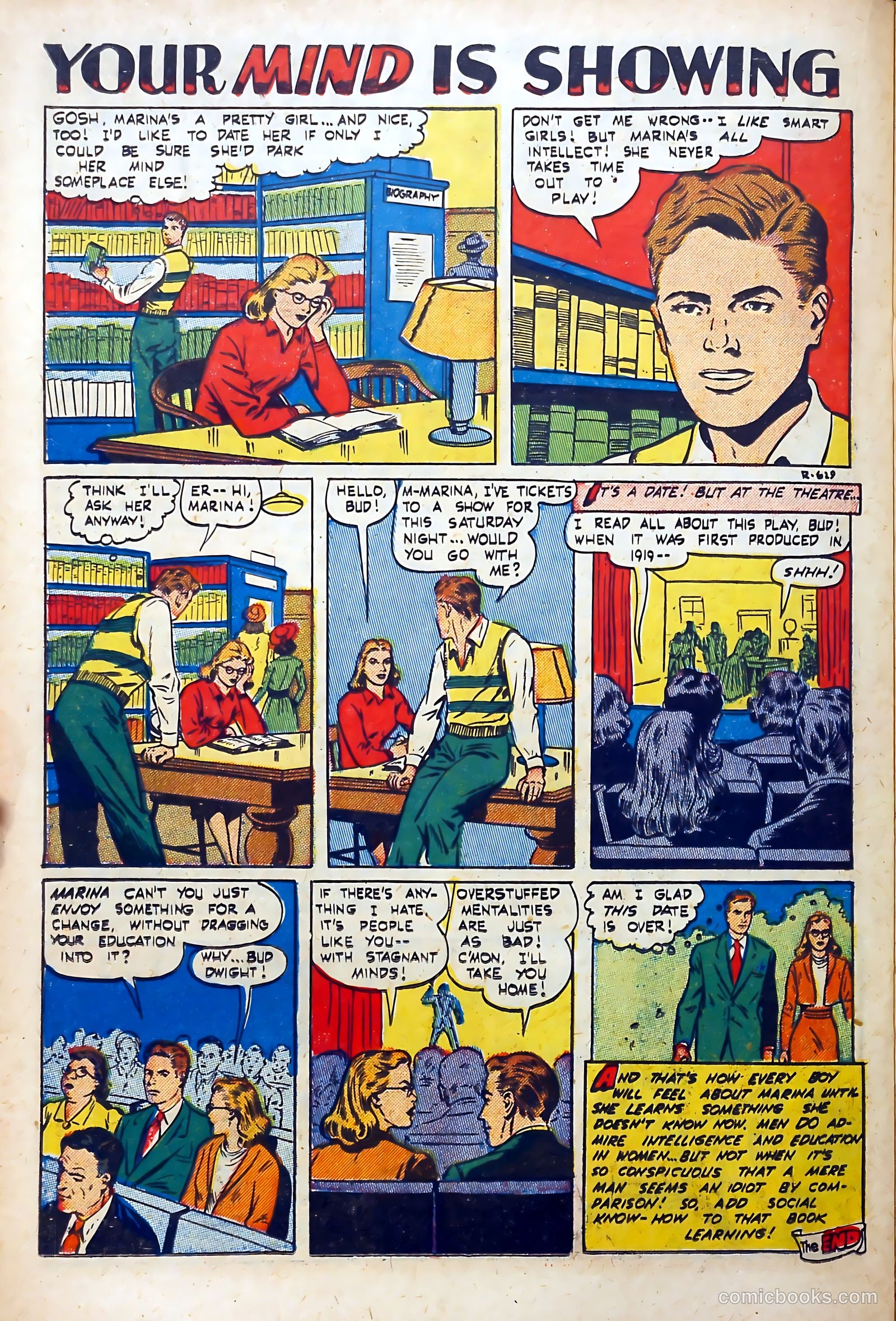 Popular Romance #20 (1950) — page 22 of 36