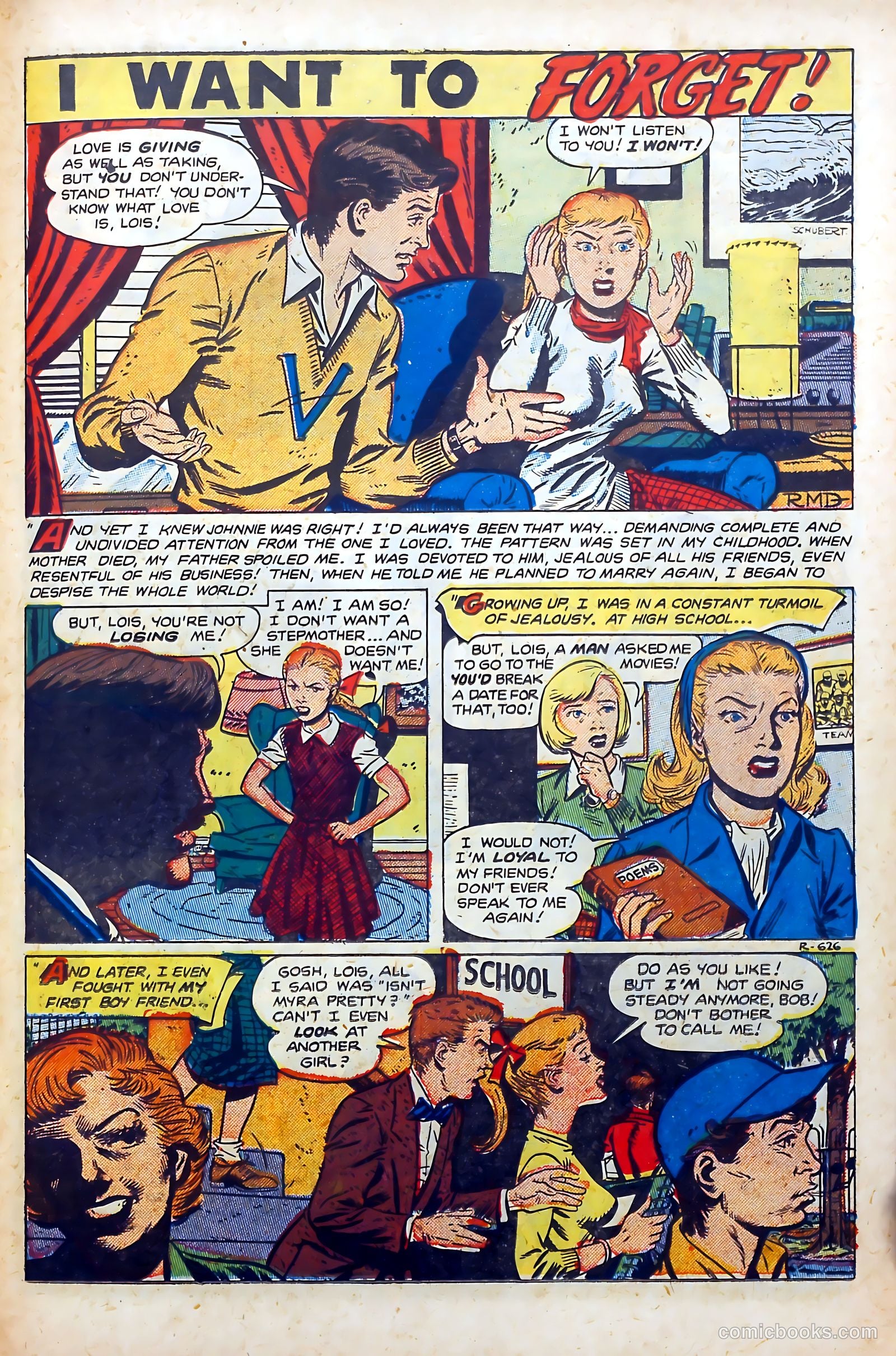 Popular Romance #20 (1950) — page 23 of 36